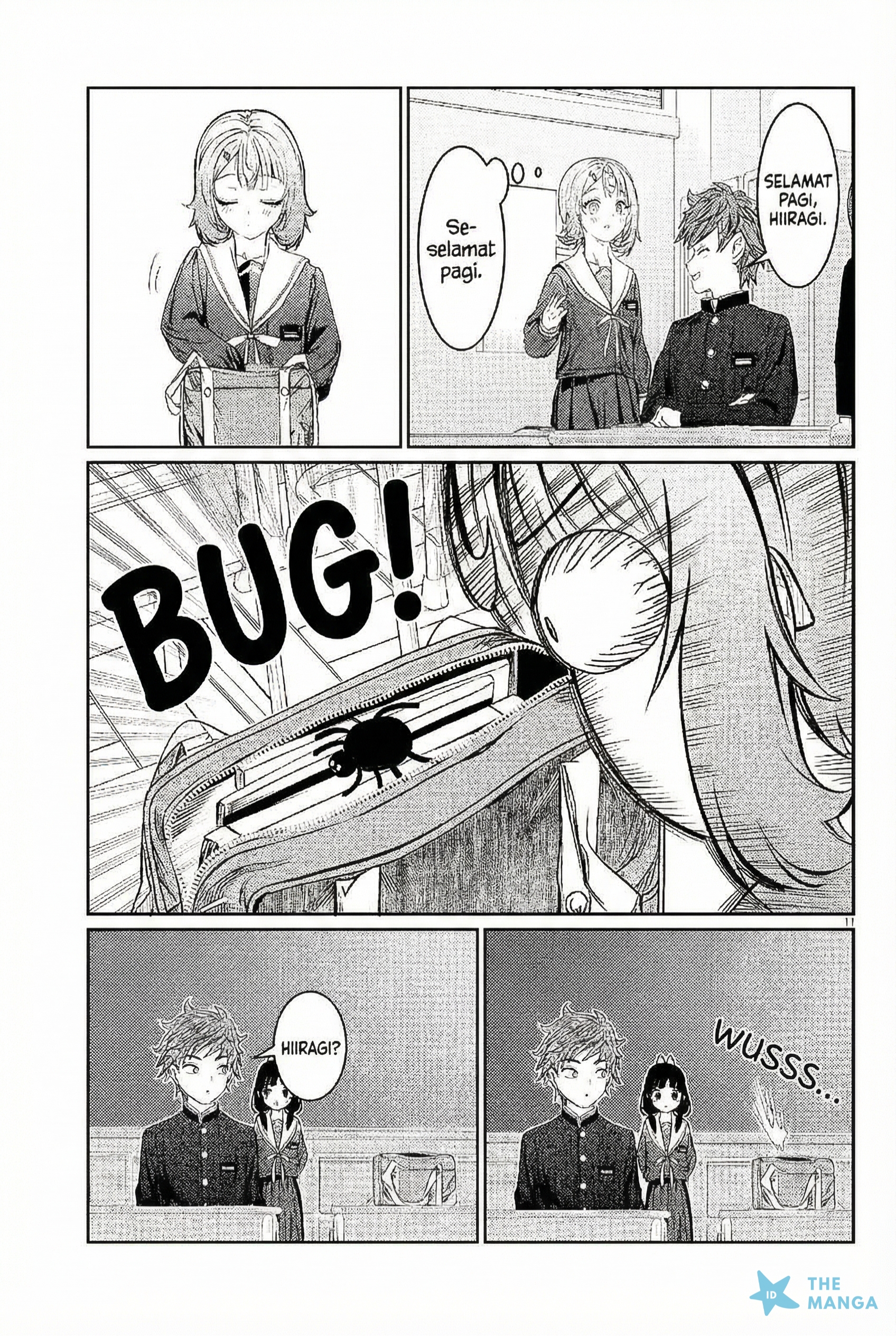 Kimi wa Yakamashi Tojite yo Kuchi wo! Chapter 41 - halaman 12