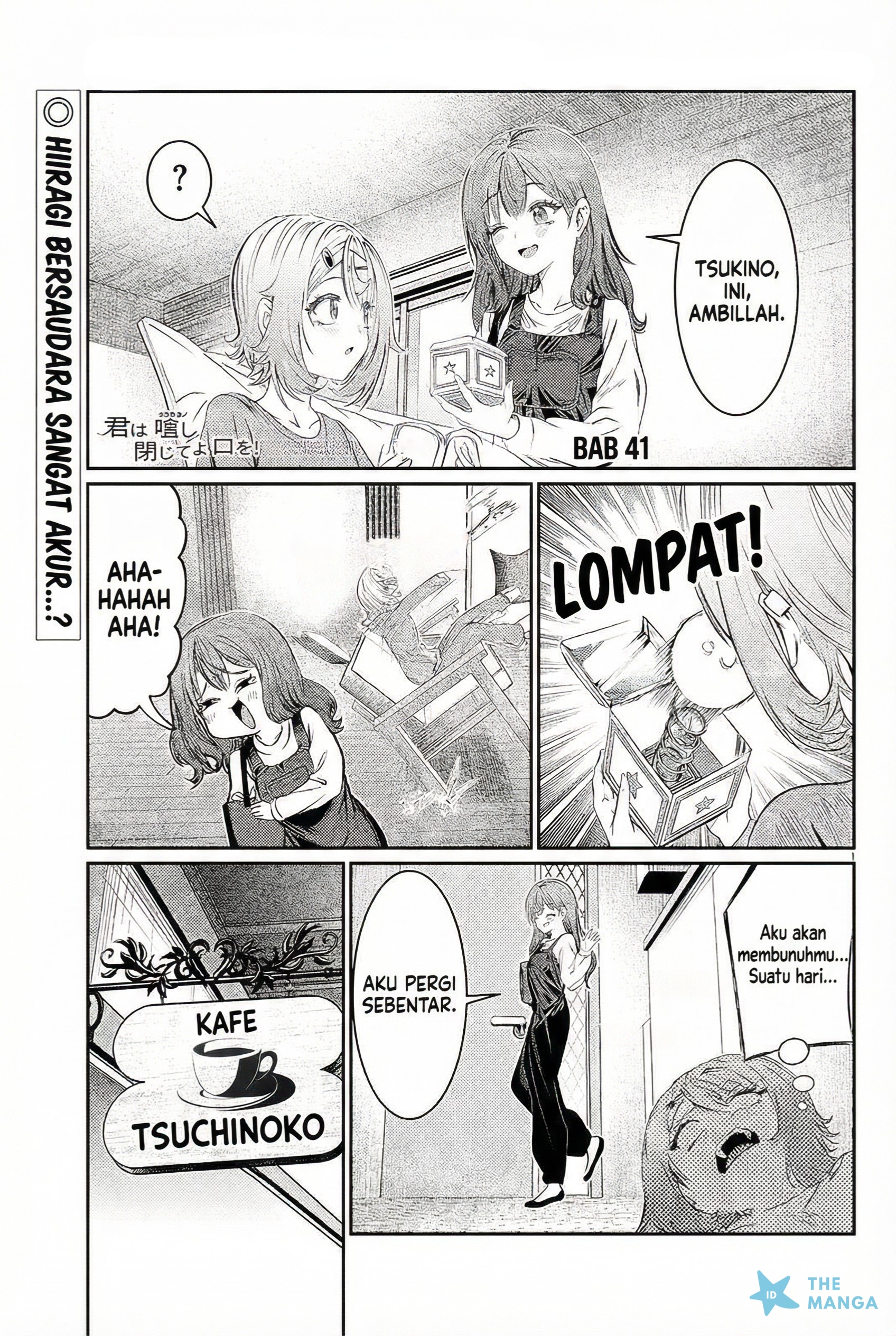 Kimi wa Yakamashi Tojite yo Kuchi wo! Chapter 41 - halaman 2