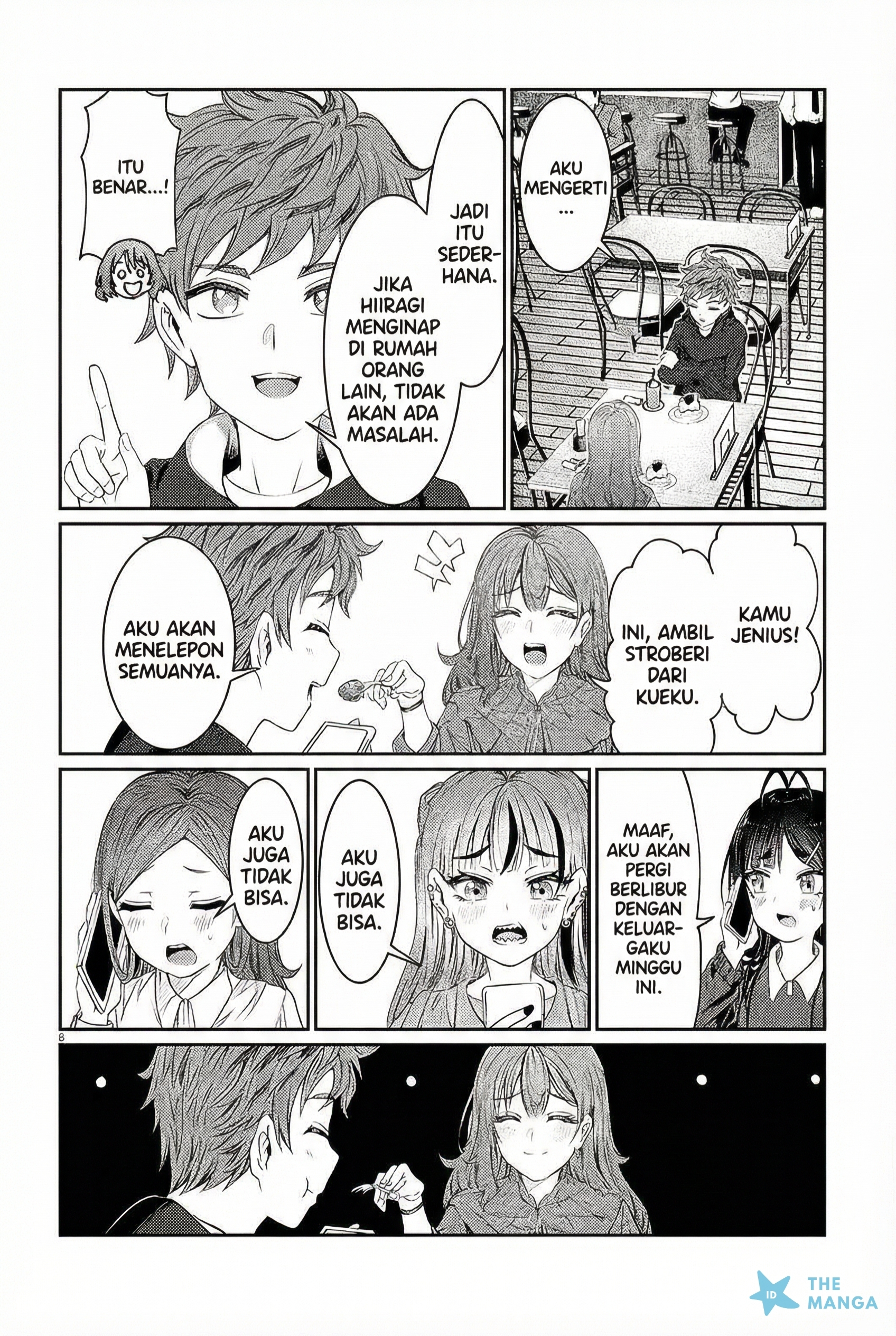 Kimi wa Yakamashi Tojite yo Kuchi wo! Chapter 41 - halaman 7
