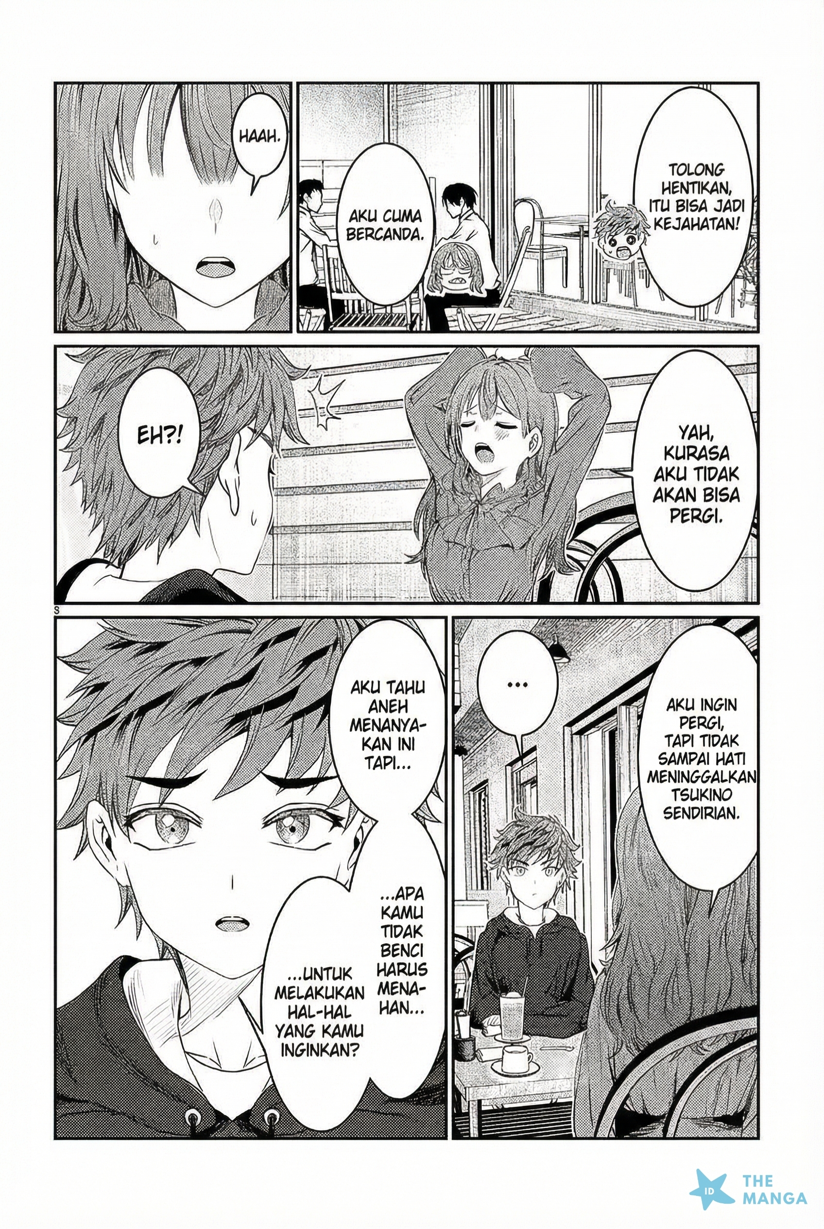 Kimi wa Yakamashi Tojite yo Kuchi wo! Chapter 41 - halaman 9