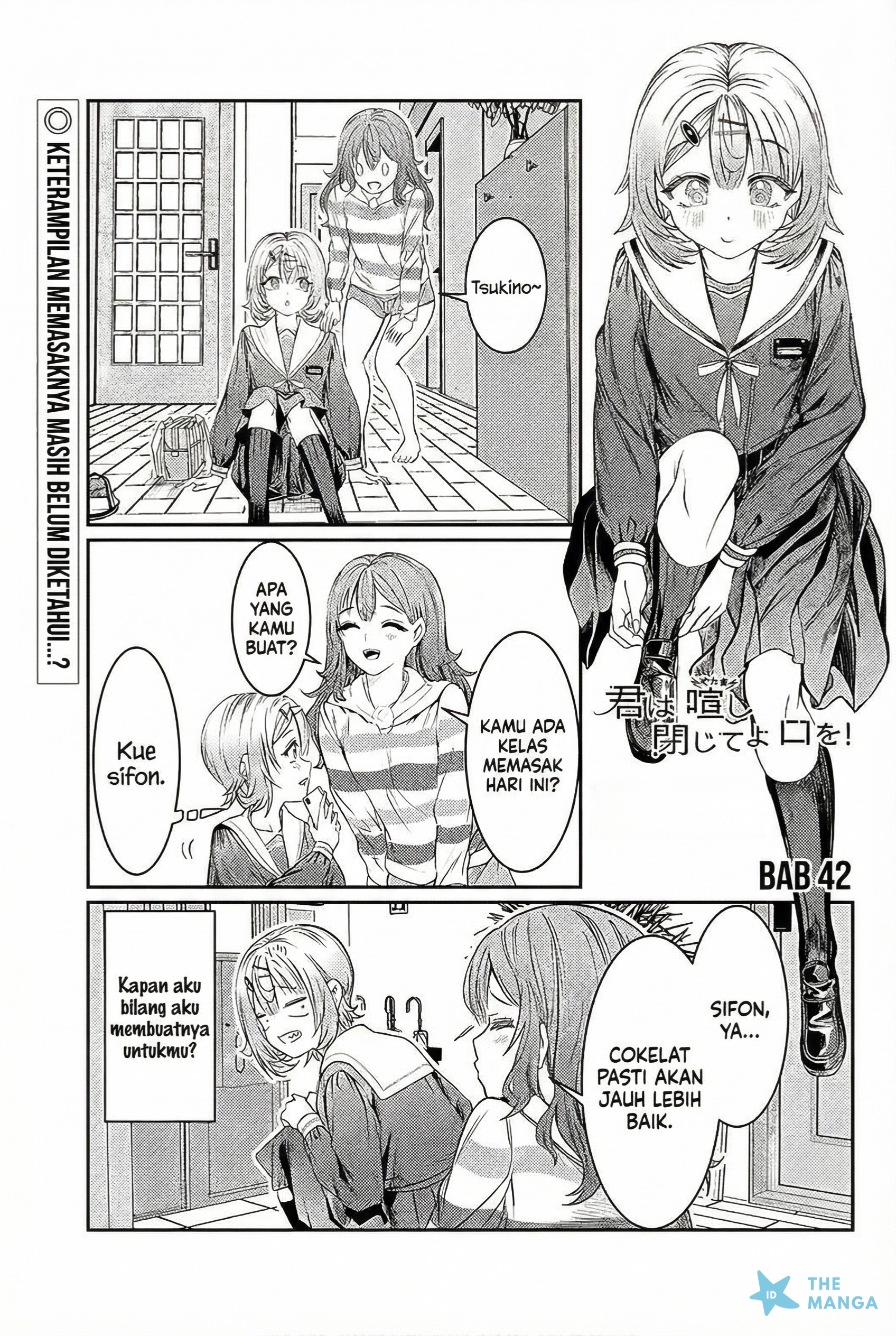 Kimi wa Yakamashi Tojite yo Kuchi wo! Chapter 42 - halaman 2
