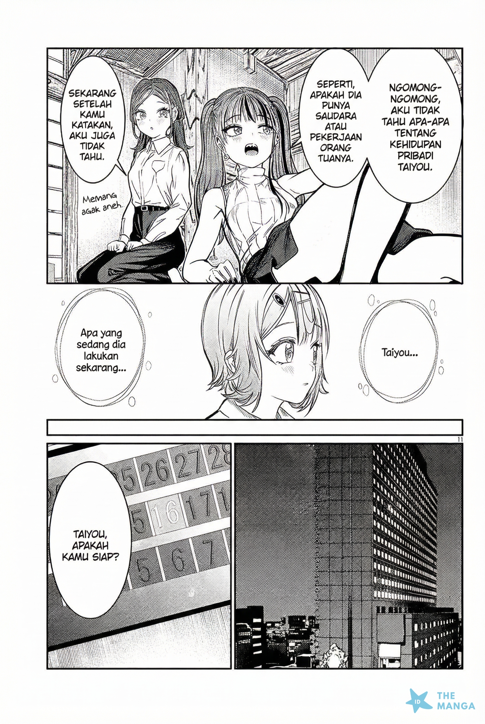 Kimi wa Yakamashi Tojite yo Kuchi wo! Chapter 43 - halaman 12