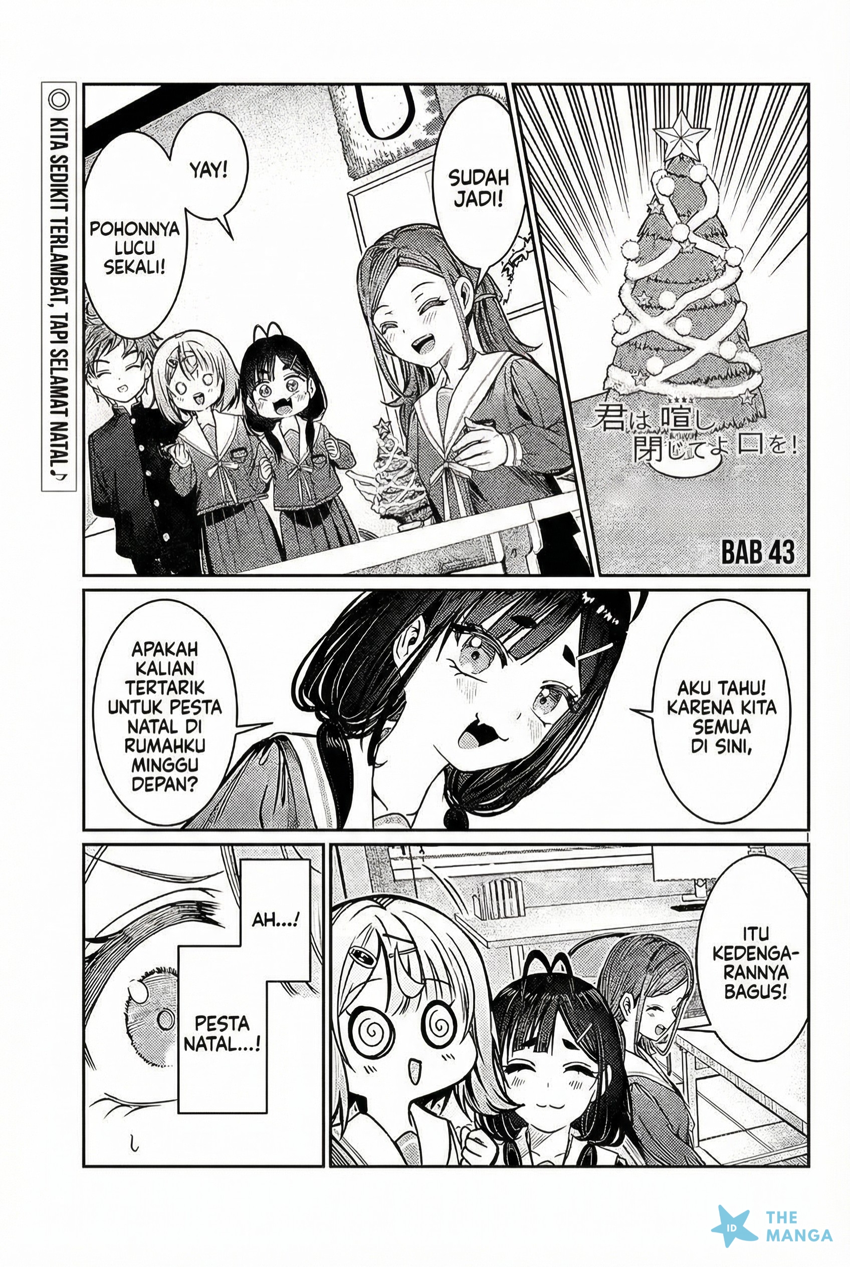Kimi wa Yakamashi Tojite yo Kuchi wo! Chapter 43 - halaman 2