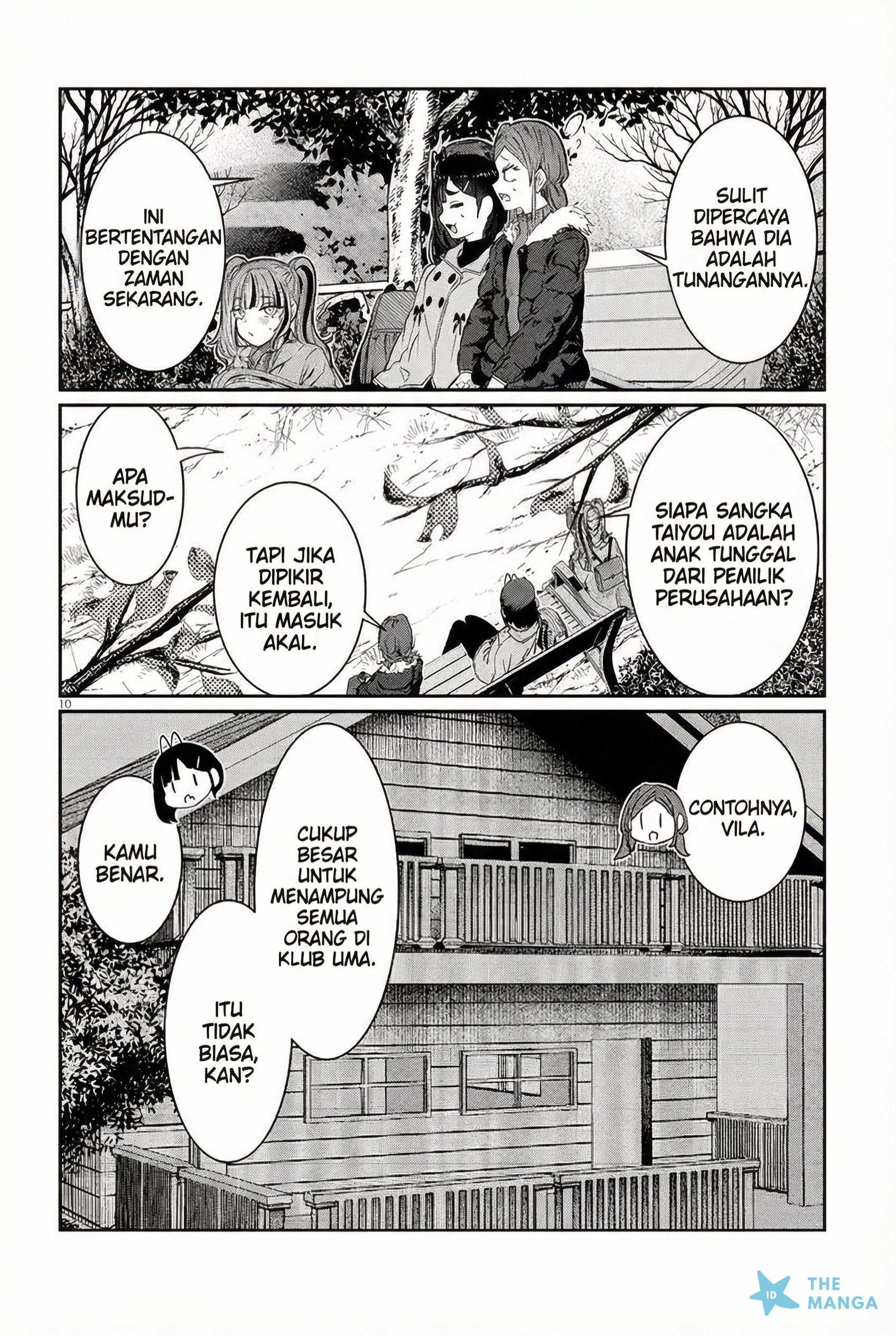 Kimi wa Yakamashi Tojite yo Kuchi wo! Chapter 45 - halaman 11