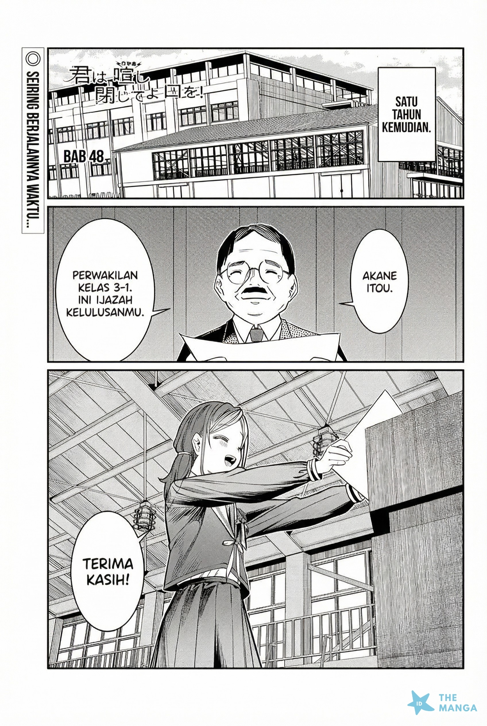 Kimi wa Yakamashi Tojite yo Kuchi wo! Chapter 48 - halaman 2