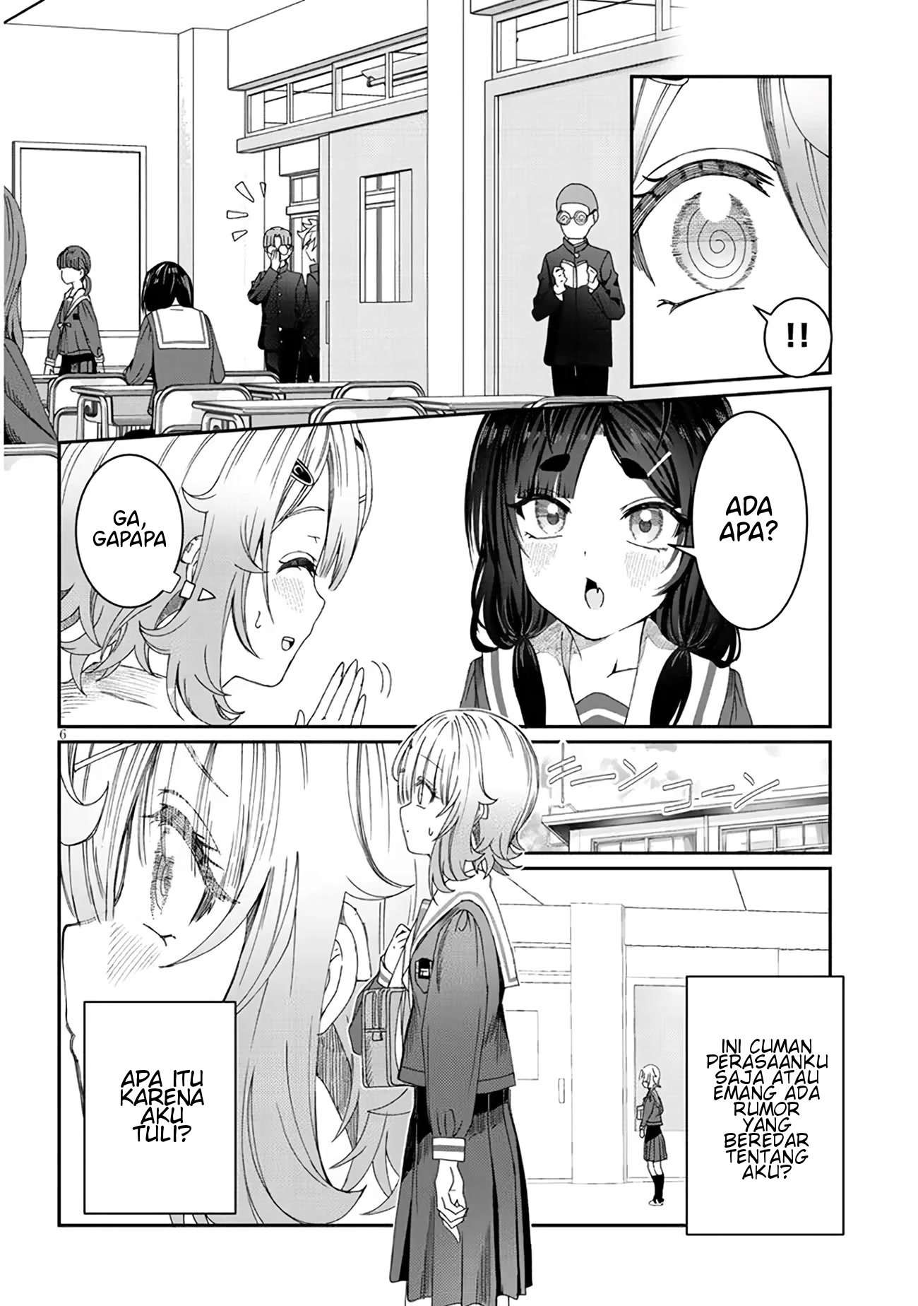 Kimi wa Yakamashi Tojite yo Kuchi wo! Chapter 6 - halaman 7