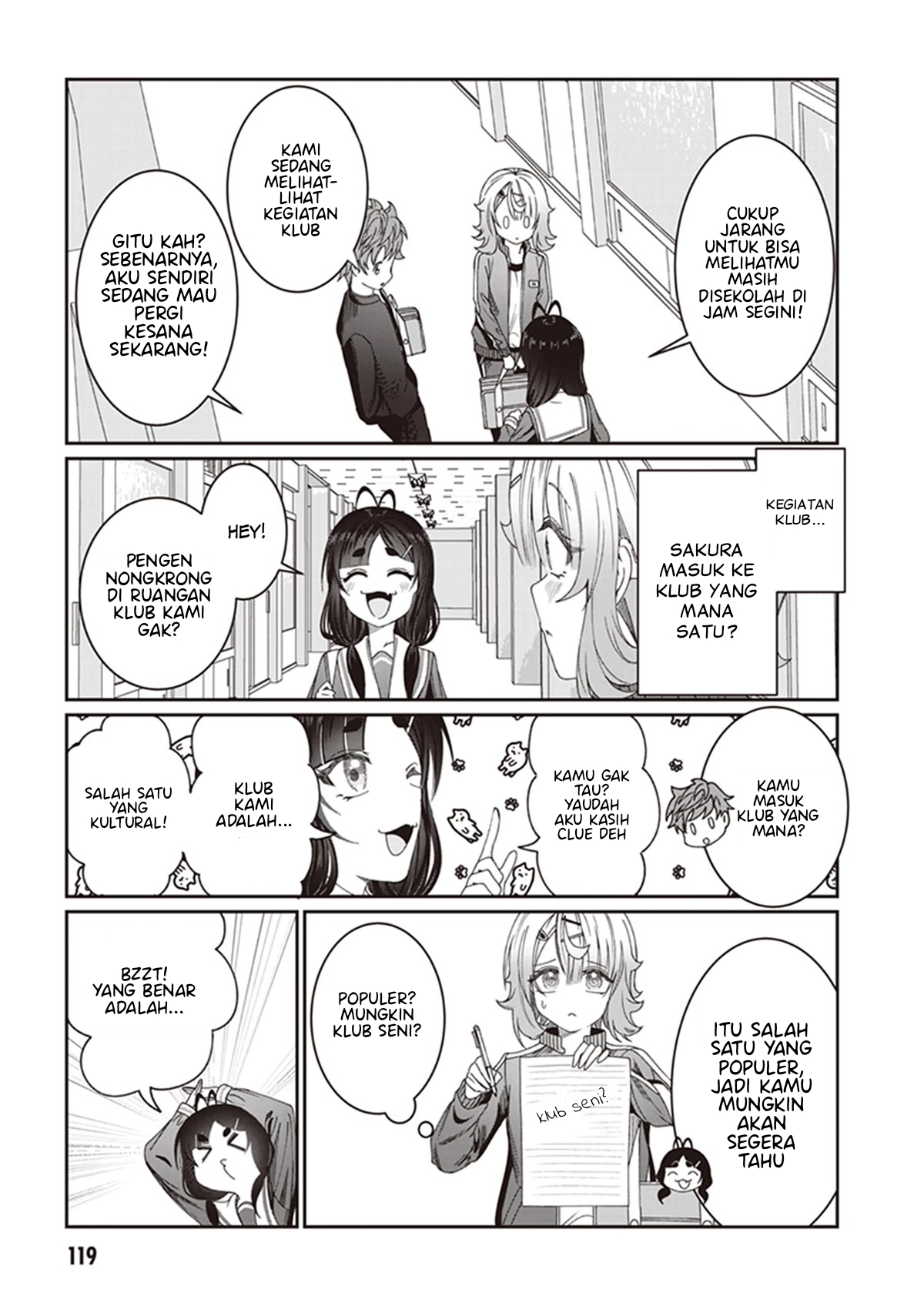 Kimi wa Yakamashi Tojite yo Kuchi wo! Chapter 8 - halaman 10