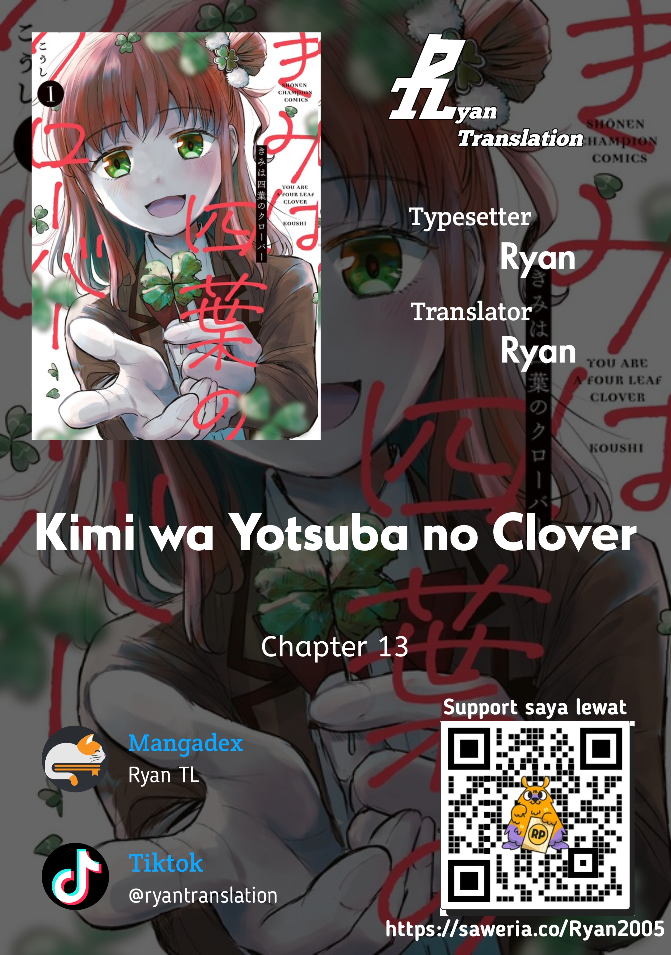 Kimi wa Yotsuba no Clover Chapter 13 - halaman 1