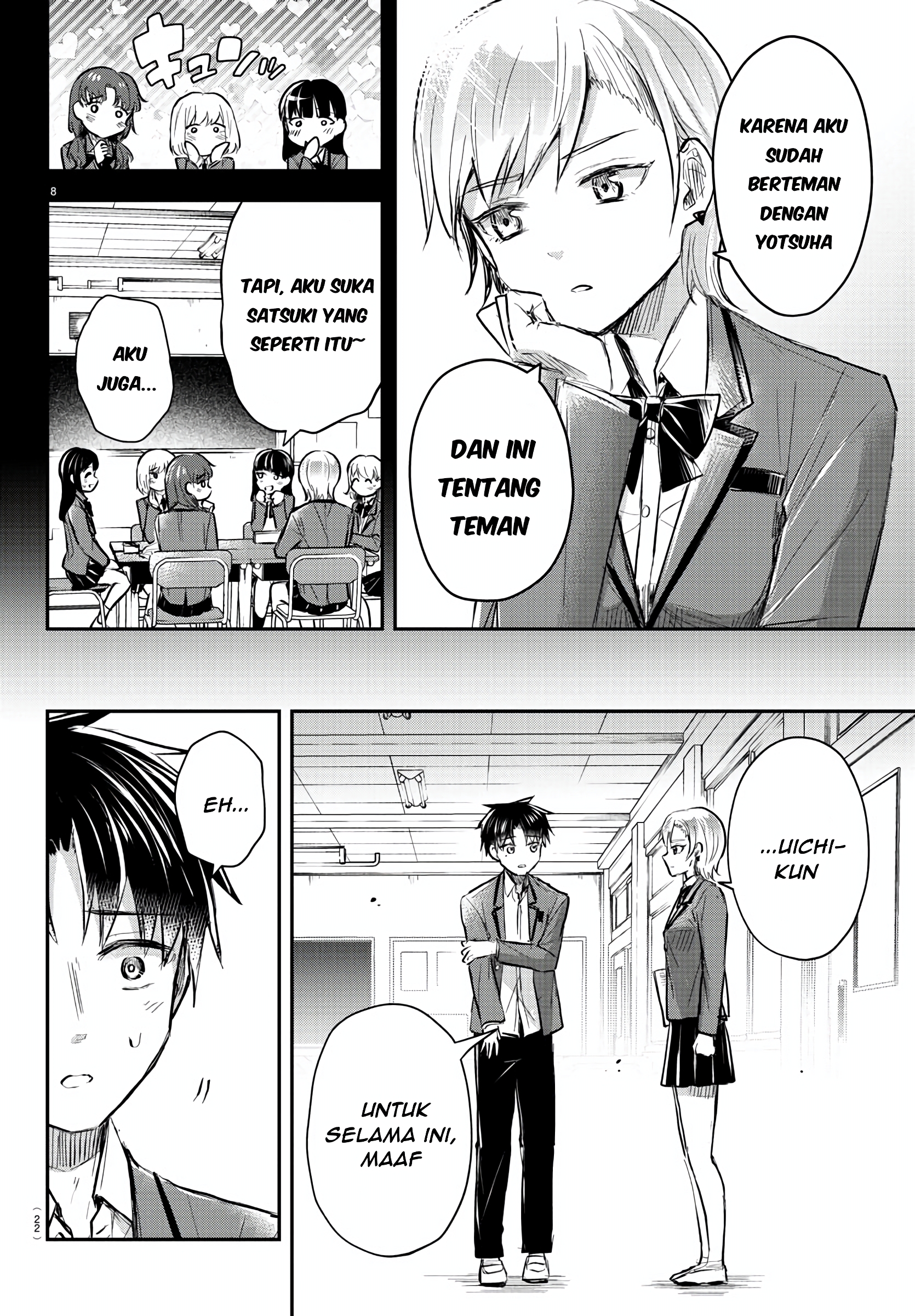 Kimi wa Yotsuba no Clover Chapter 13 - halaman 10