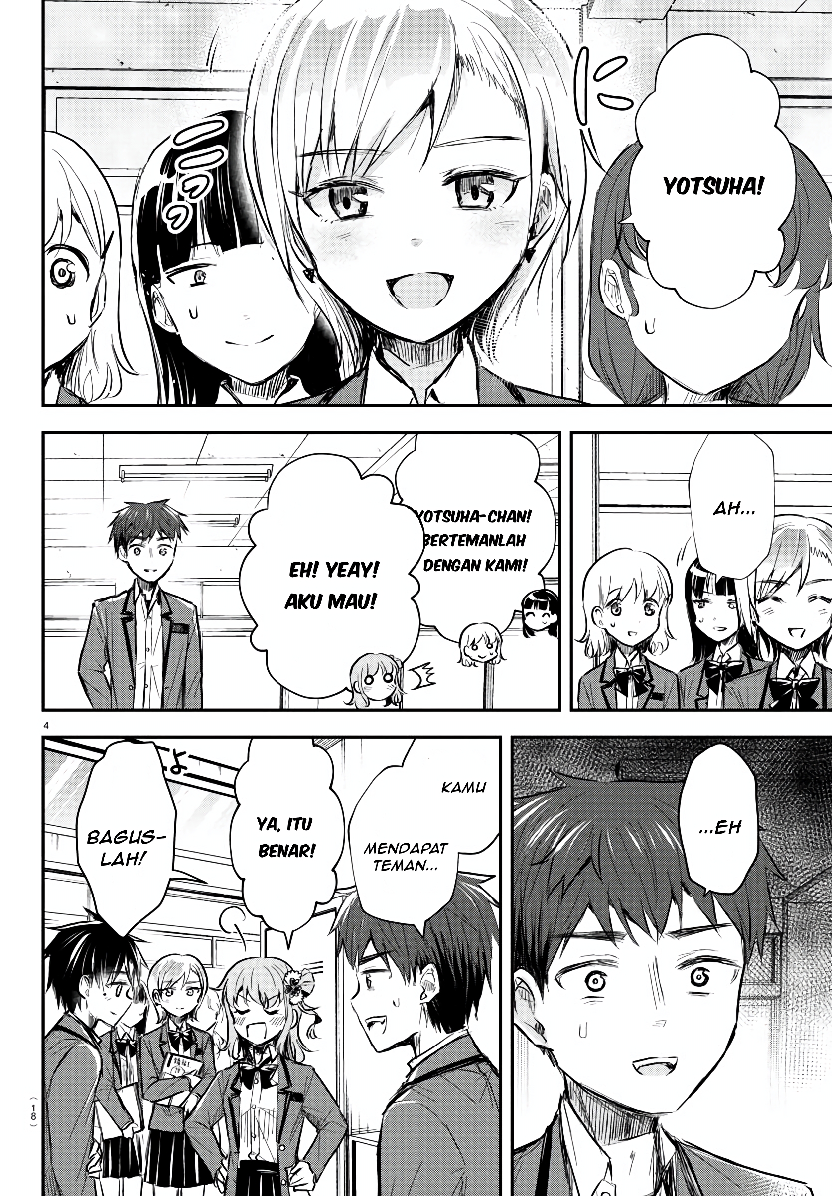 Kimi wa Yotsuba no Clover Chapter 13 - halaman 6
