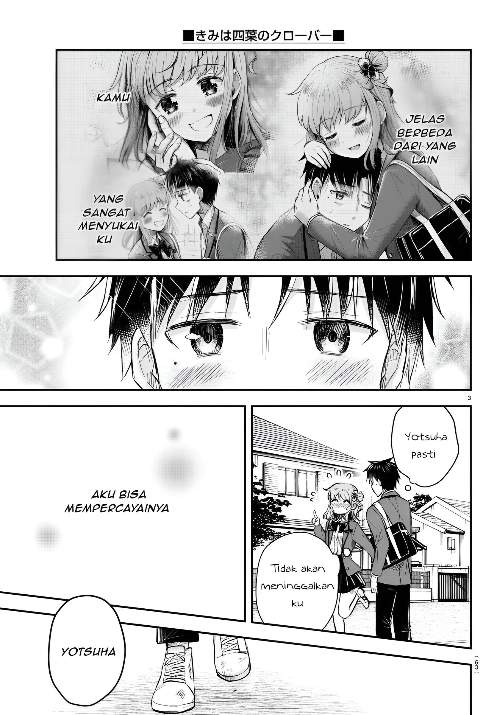 Kimi wa Yotsuba no Clover Chapter 15 - halaman 4