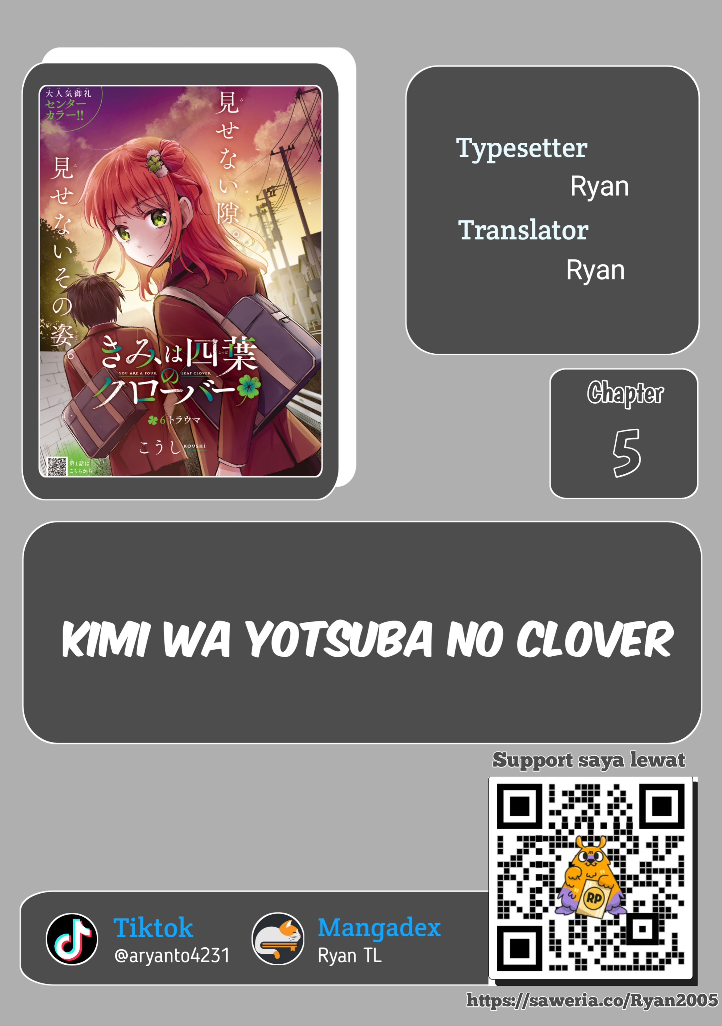 Kimi wa Yotsuba no Clover Chapter 5 - halaman 1