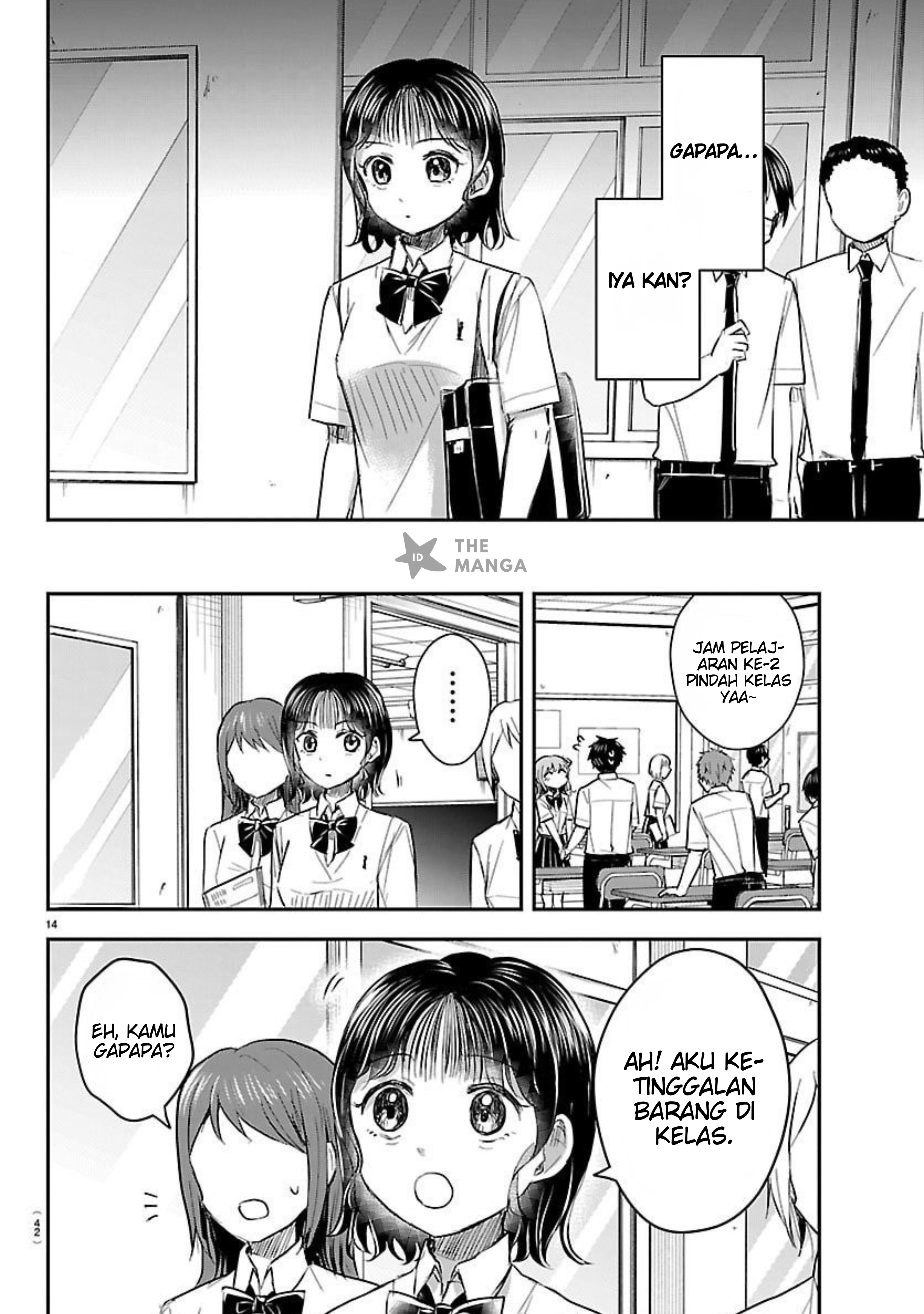 Kimi wa Yotsuba no Clover Chapter 58 - halaman 15