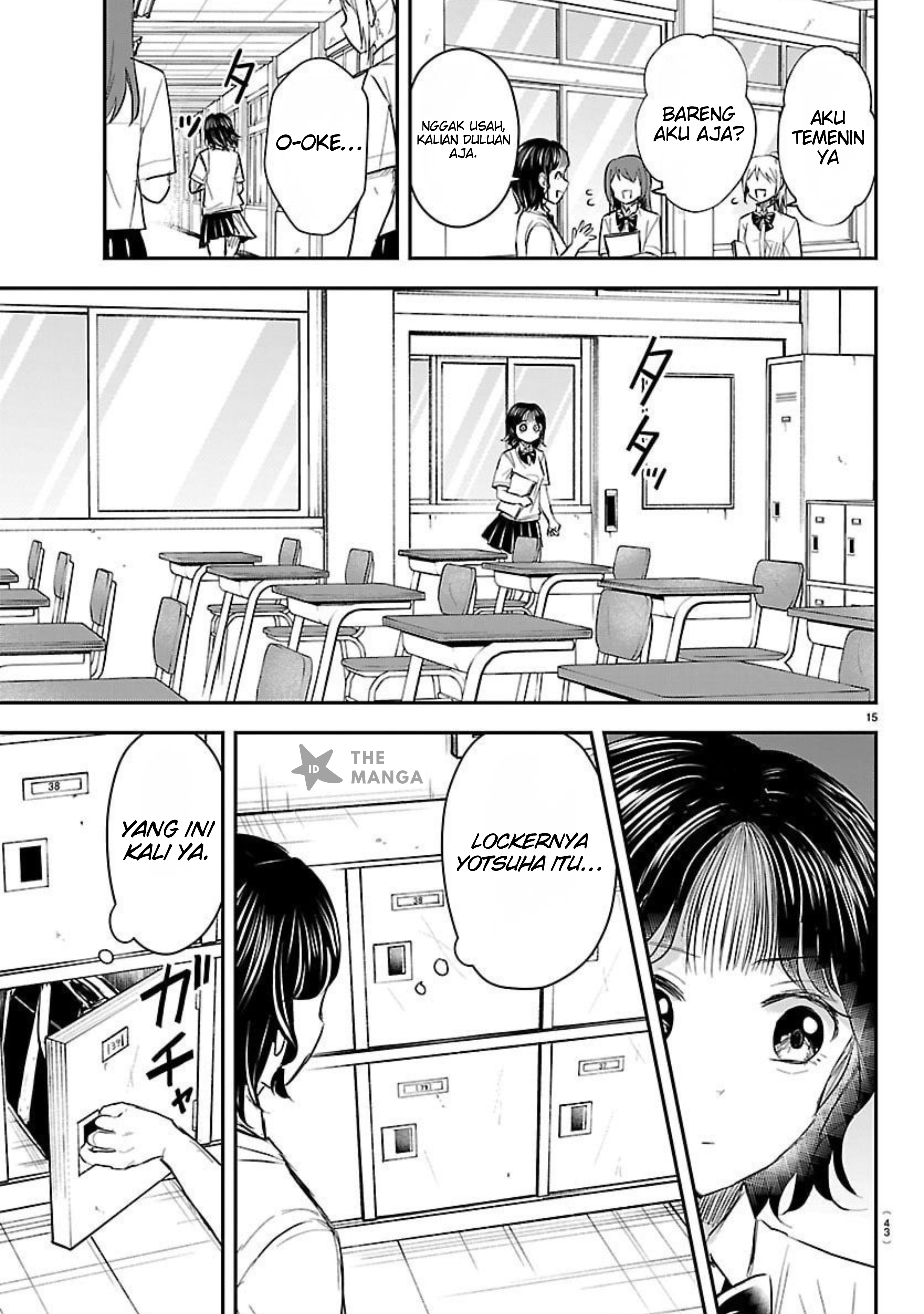 Kimi wa Yotsuba no Clover Chapter 58 - halaman 16