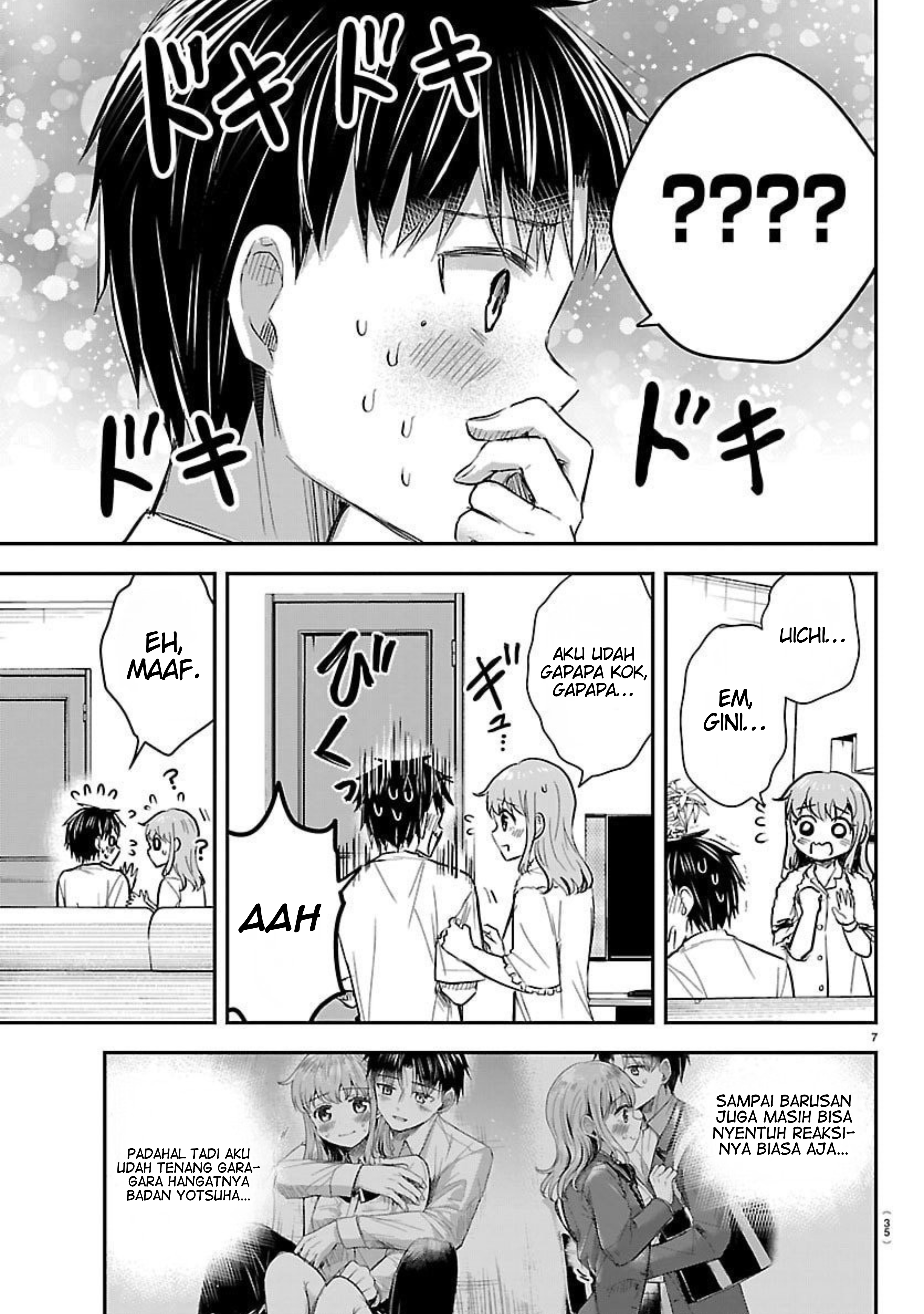 Kimi wa Yotsuba no Clover Chapter 58 - halaman 8