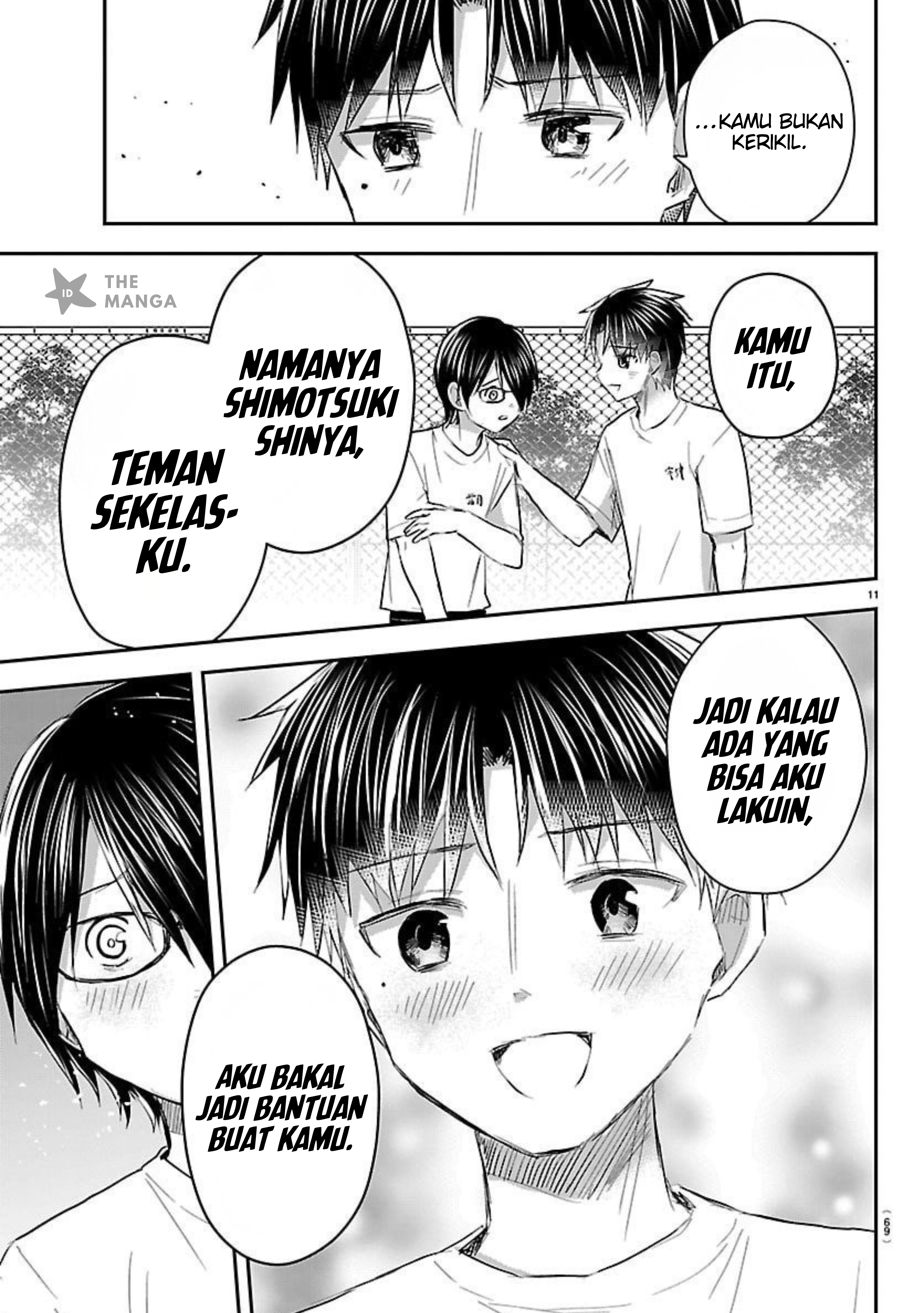 Kimi wa Yotsuba no Clover Chapter 59 - halaman 12
