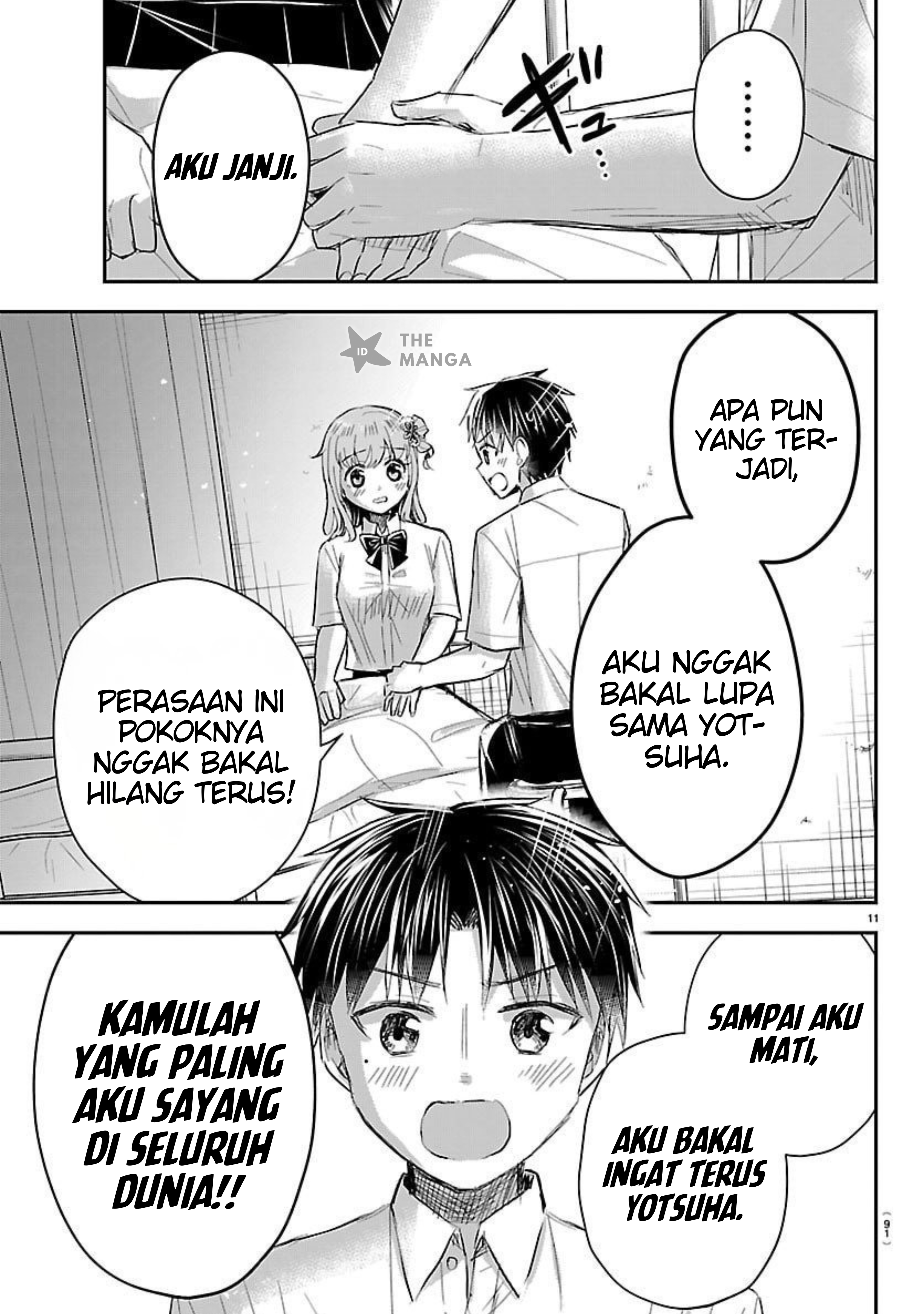 Kimi wa Yotsuba no Clover Chapter 62 - halaman 13