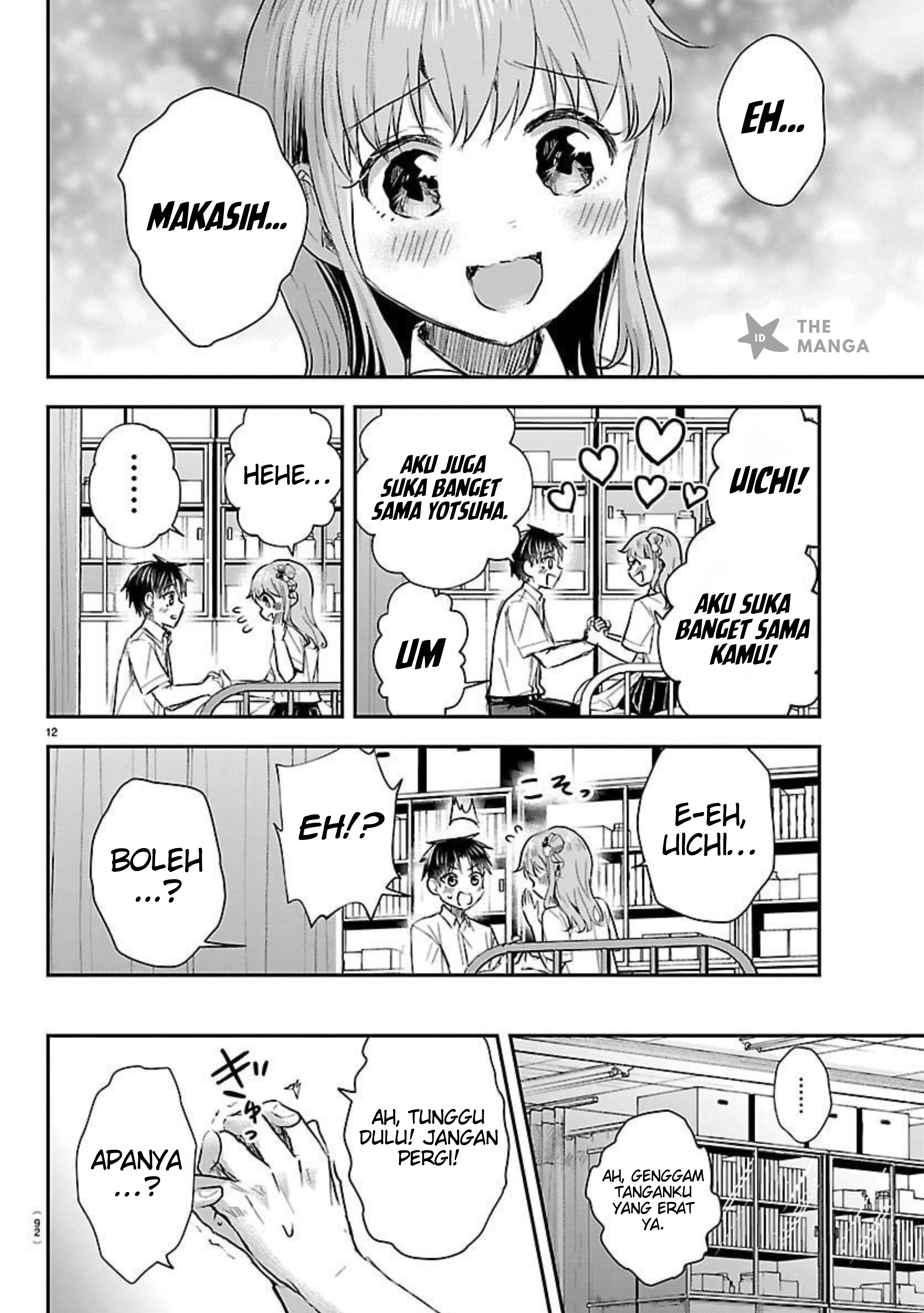 Kimi wa Yotsuba no Clover Chapter 62 - halaman 14