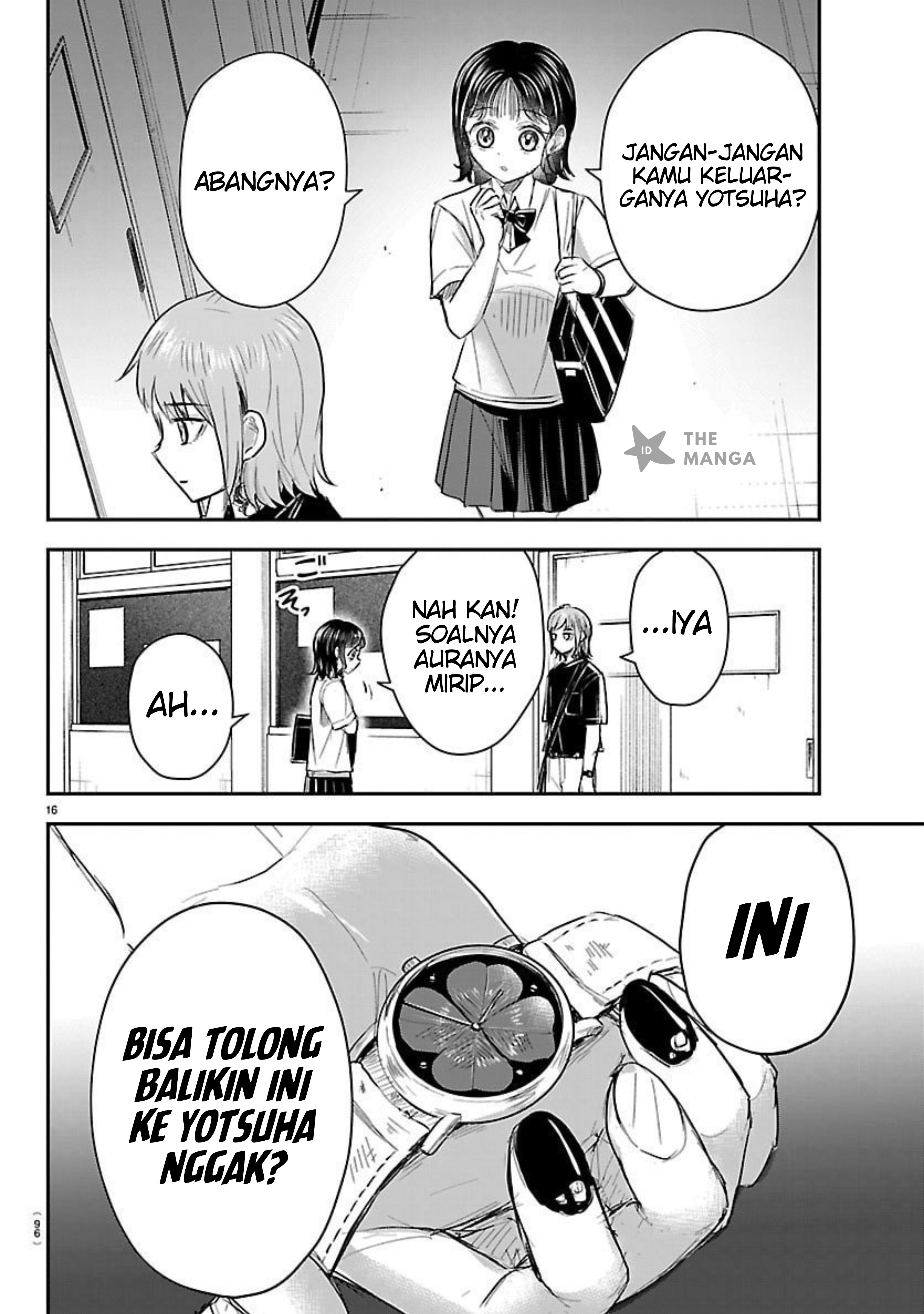 Kimi wa Yotsuba no Clover Chapter 62 - halaman 18