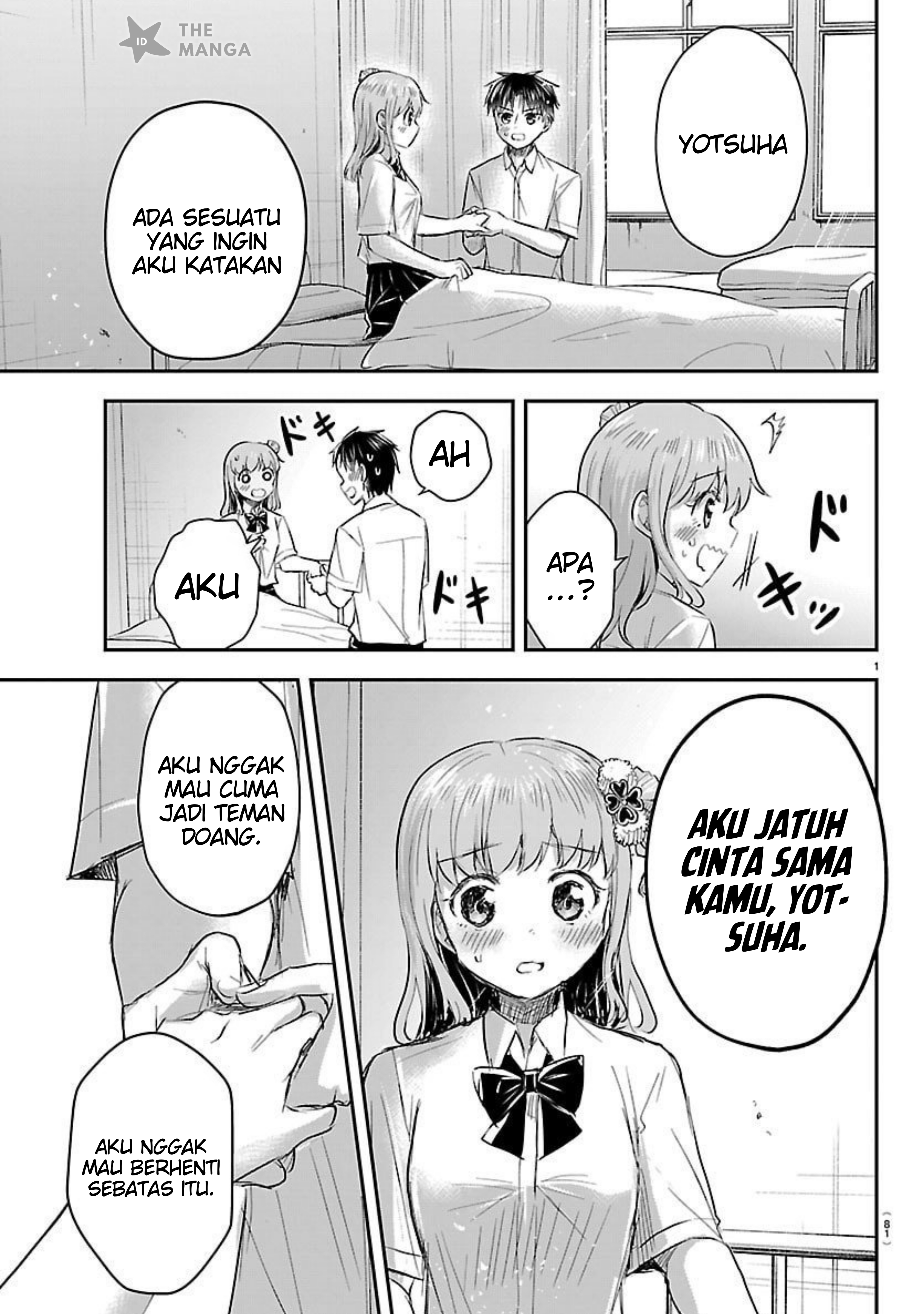 Kimi wa Yotsuba no Clover Chapter 62 - halaman 3