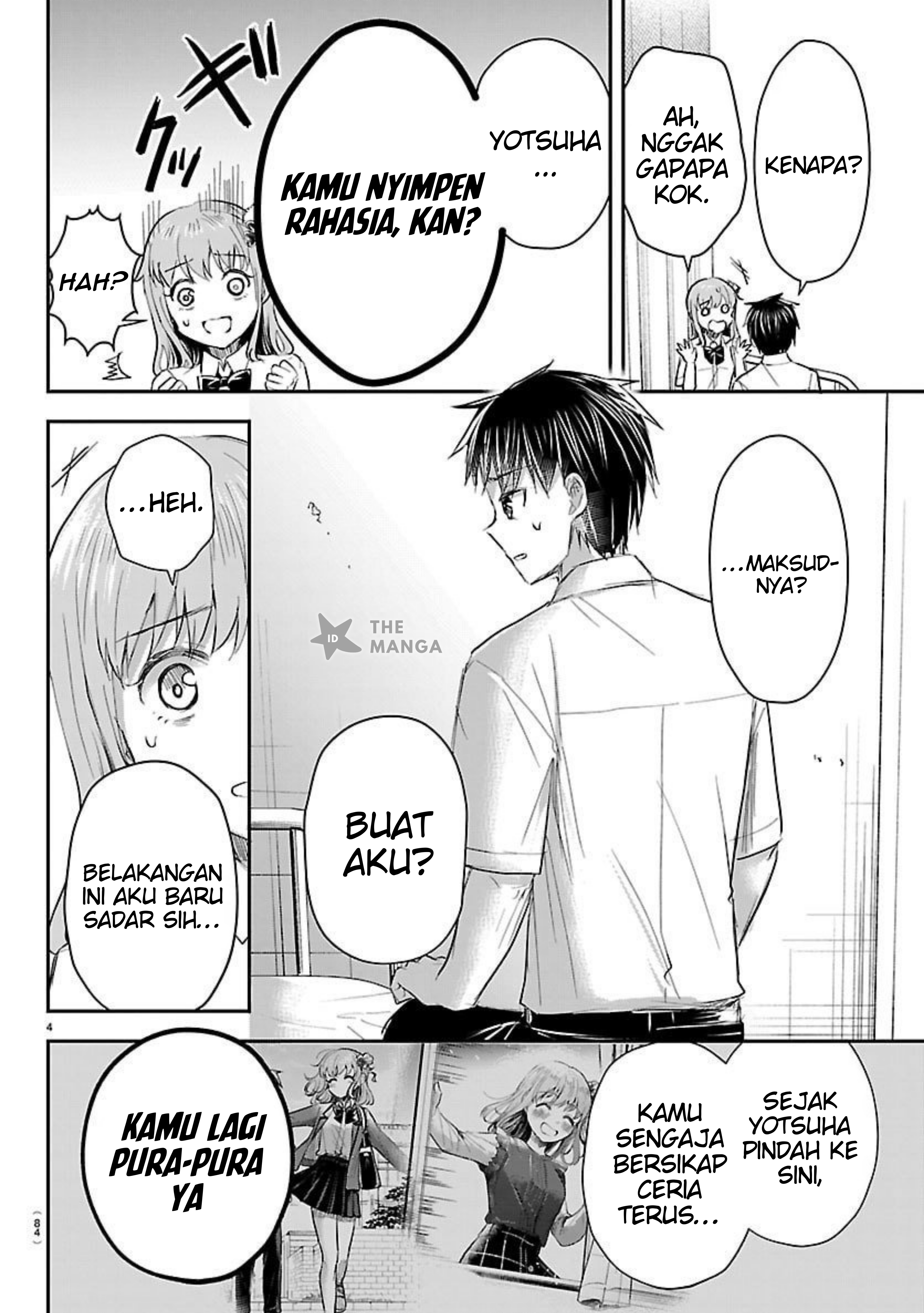 Kimi wa Yotsuba no Clover Chapter 62 - halaman 6