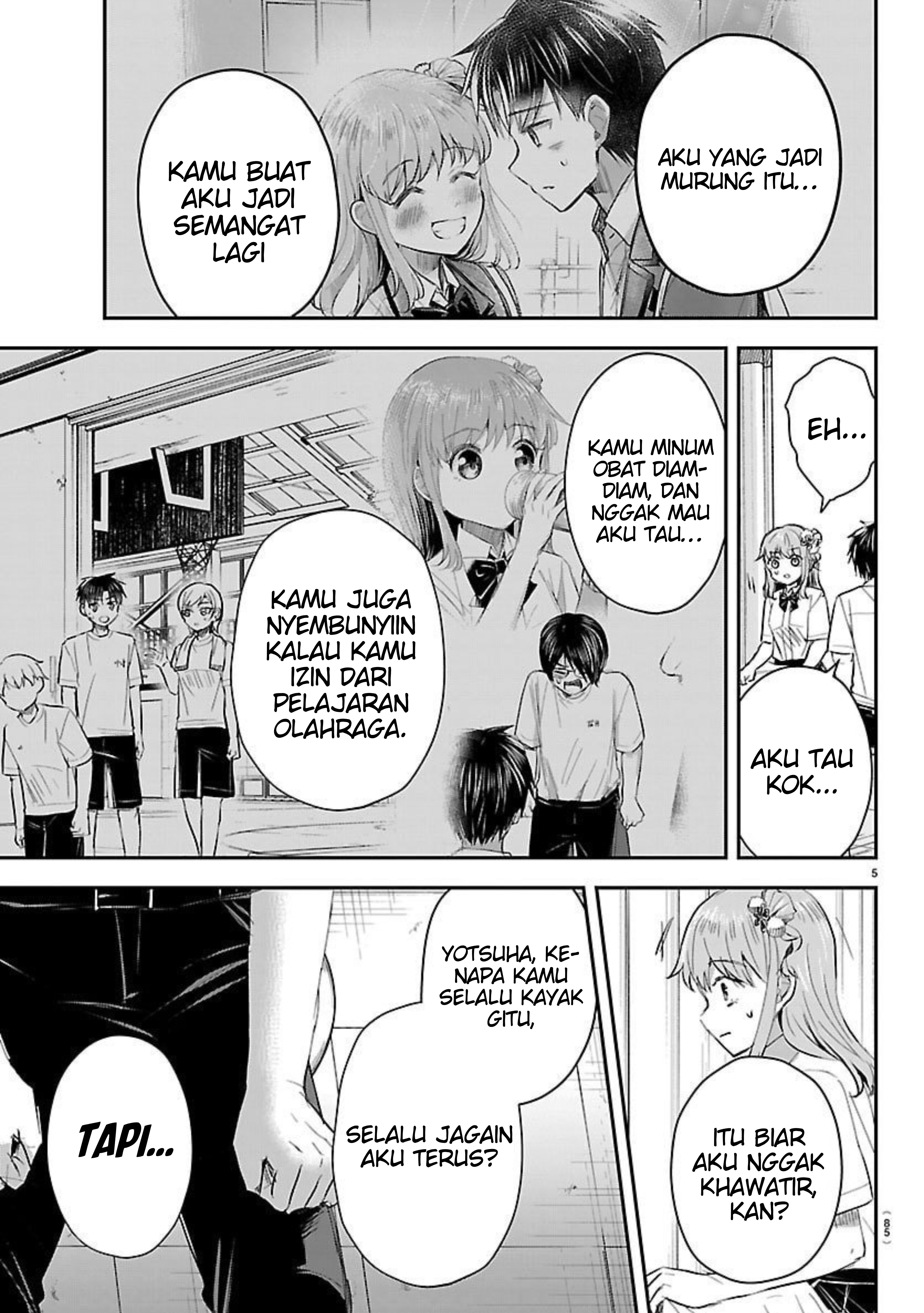 Kimi wa Yotsuba no Clover Chapter 62 - halaman 7