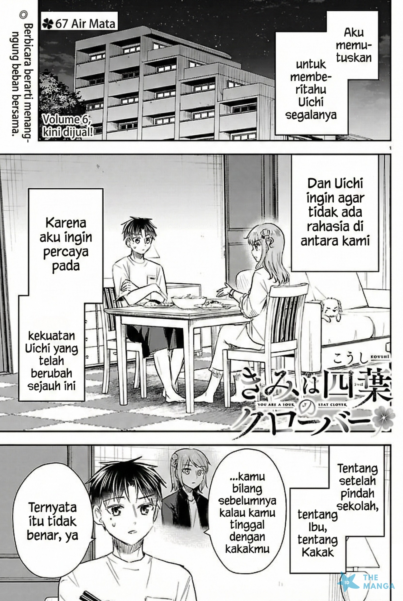 Kimi wa Yotsuba no Clover Chapter 67 - halaman 2