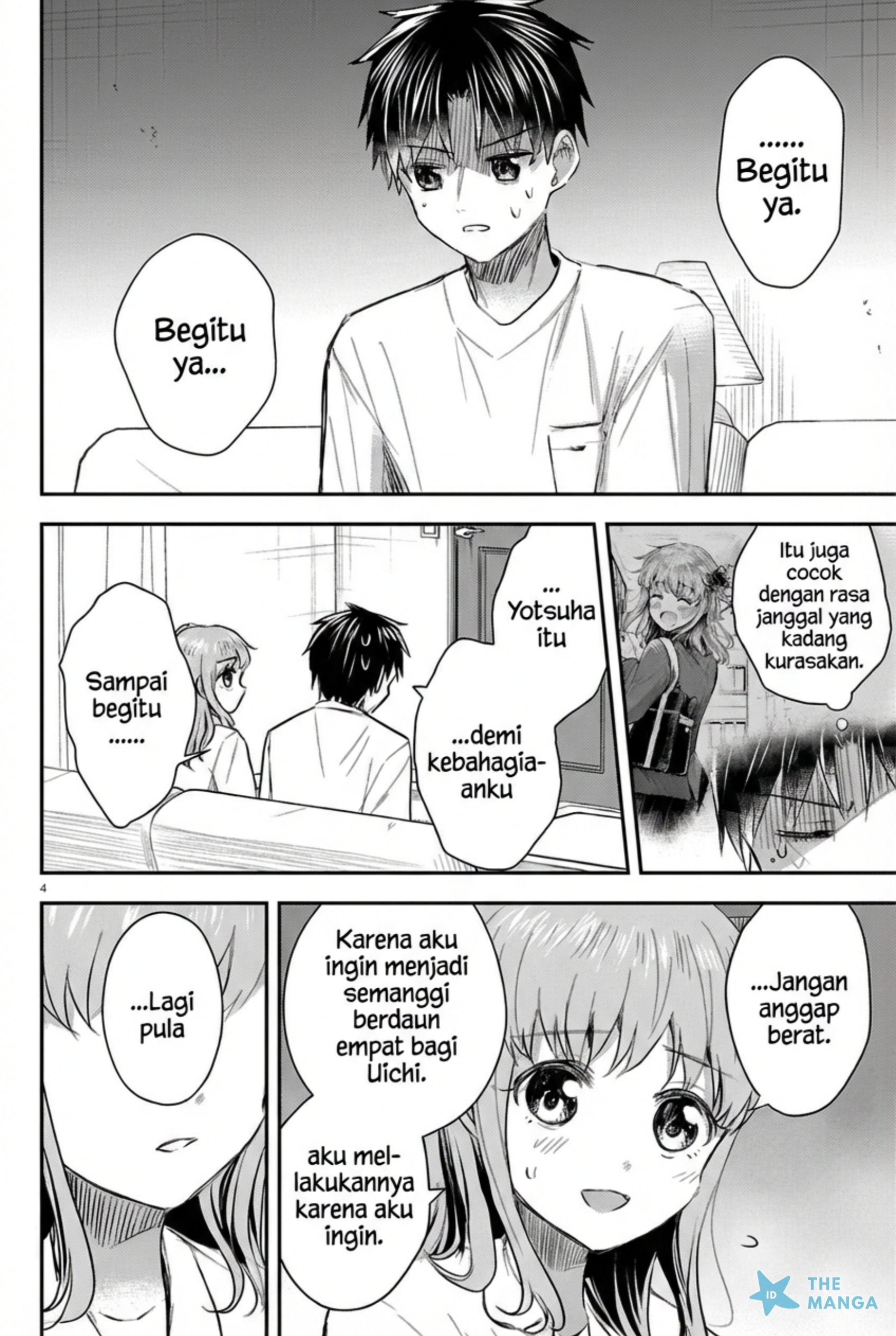 Kimi wa Yotsuba no Clover Chapter 67 - halaman 5