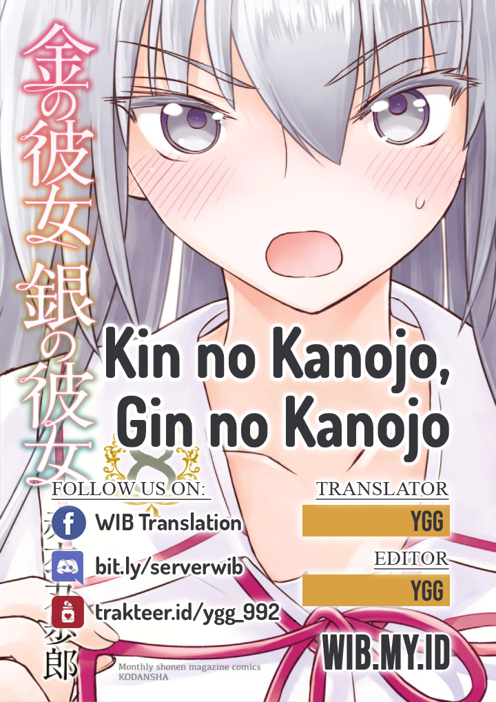 Kin no Kanojo Gin no Kanojo Chapter 37 - halaman 1