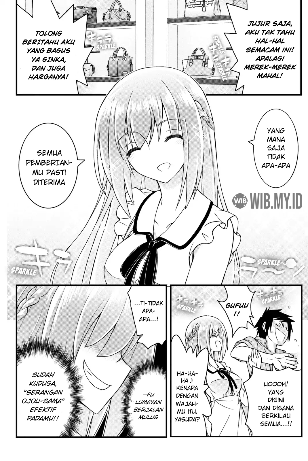Kin no Kanojo Gin no Kanojo Chapter 39 - halaman 16