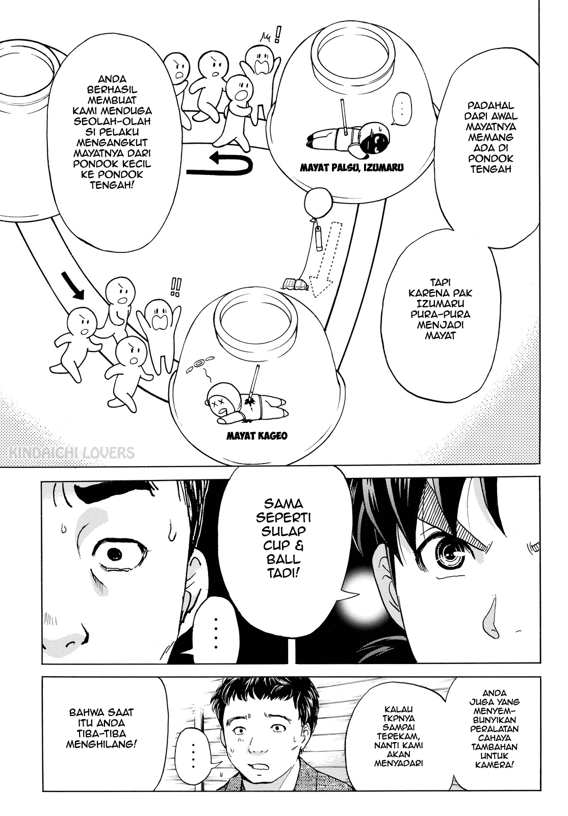 Kindaichi Shounen no Jikenbo Returns Chapter 111 - halaman 15