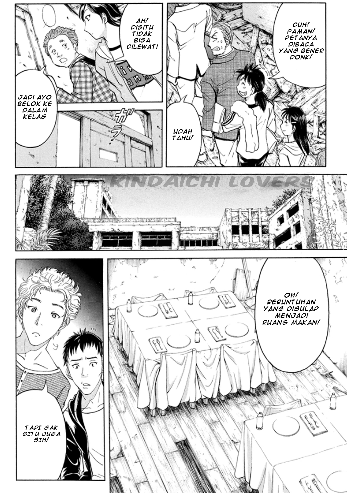 Kindaichi Shounen no Jikenbo Returns Chapter 14 - halaman 5