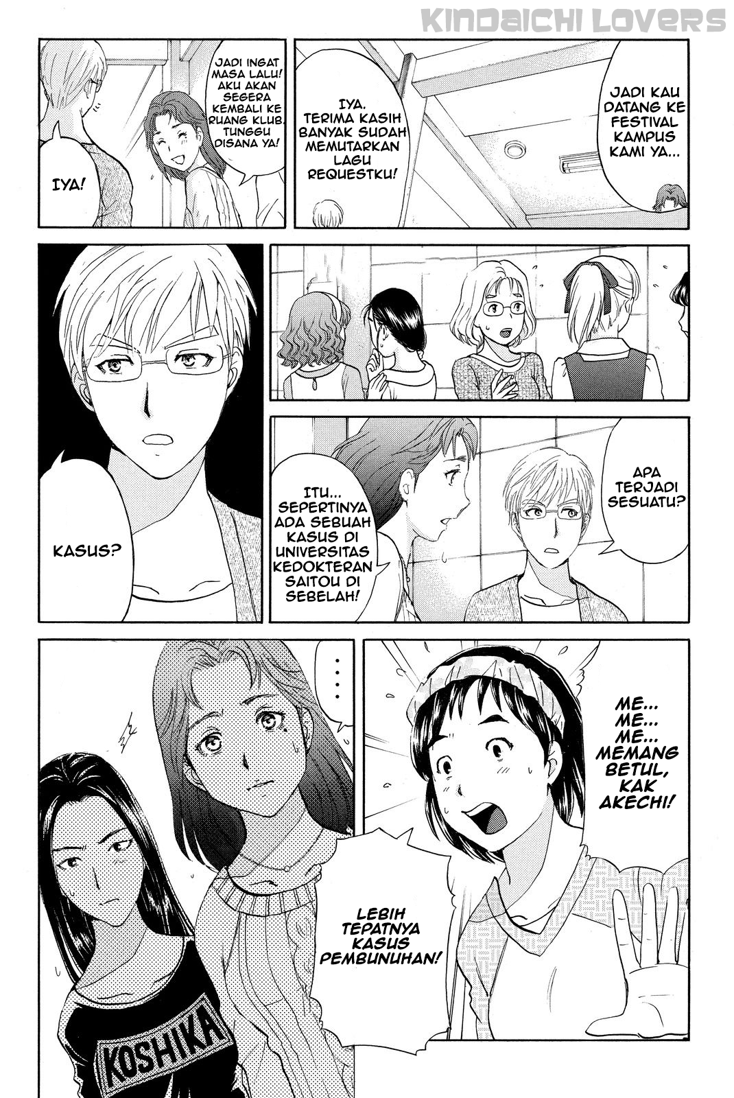Kindaichi Shounen no Jikenbo Returns Chapter 36 - halaman 18