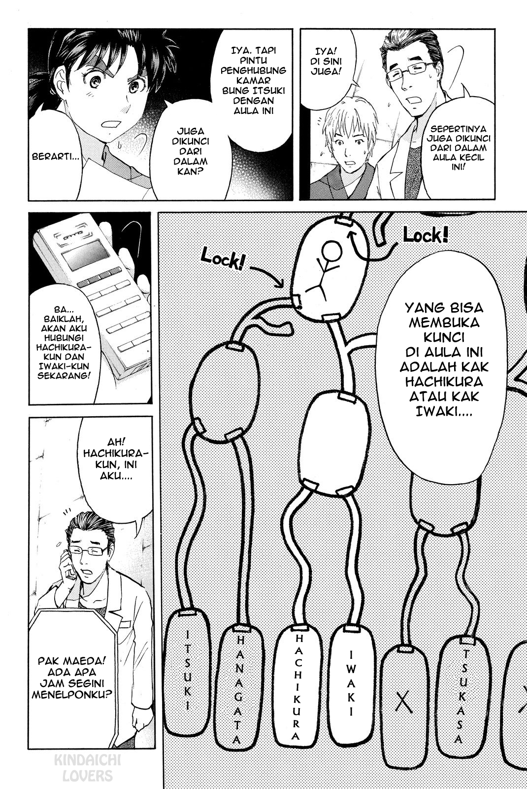 Kindaichi Shounen no Jikenbo Returns Chapter 43 - halaman 6