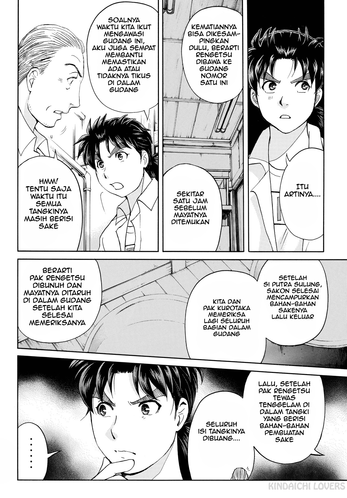 Kindaichi Shounen no Jikenbo Returns Chapter 89 - halaman 8