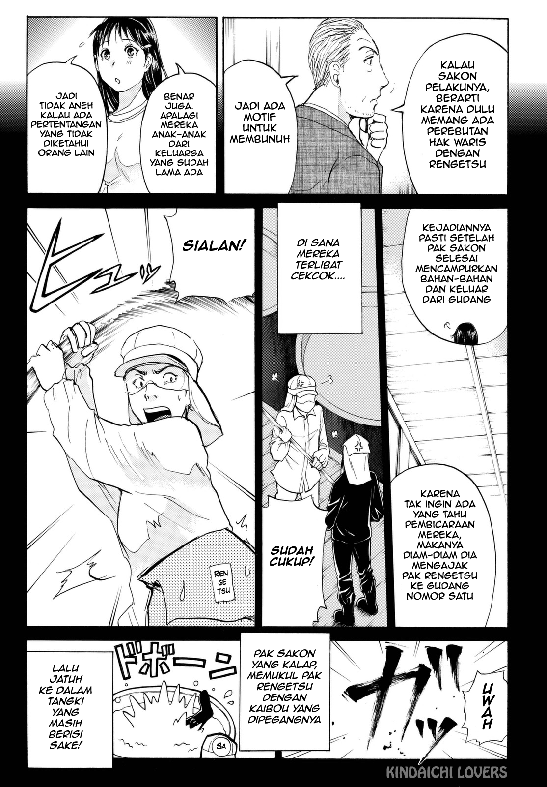 Kindaichi Shounen no Jikenbo Returns Chapter 91 - halaman 8