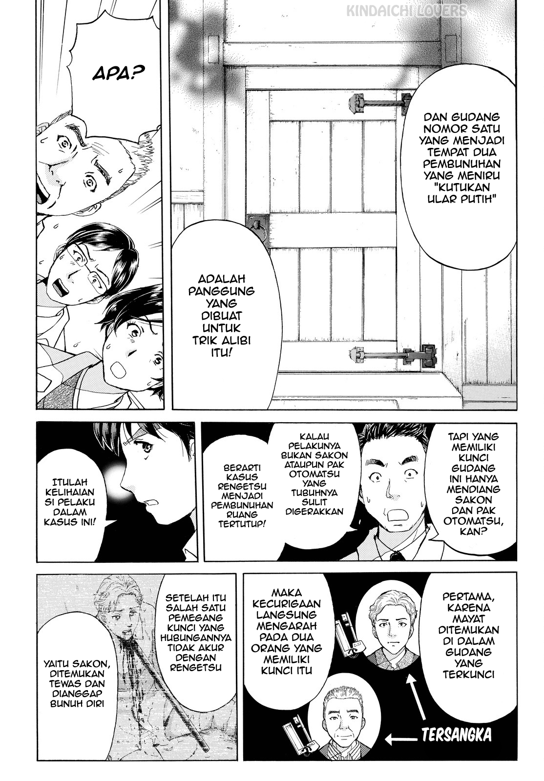 Kindaichi Shounen no Jikenbo Returns Chapter 94 - halaman 3