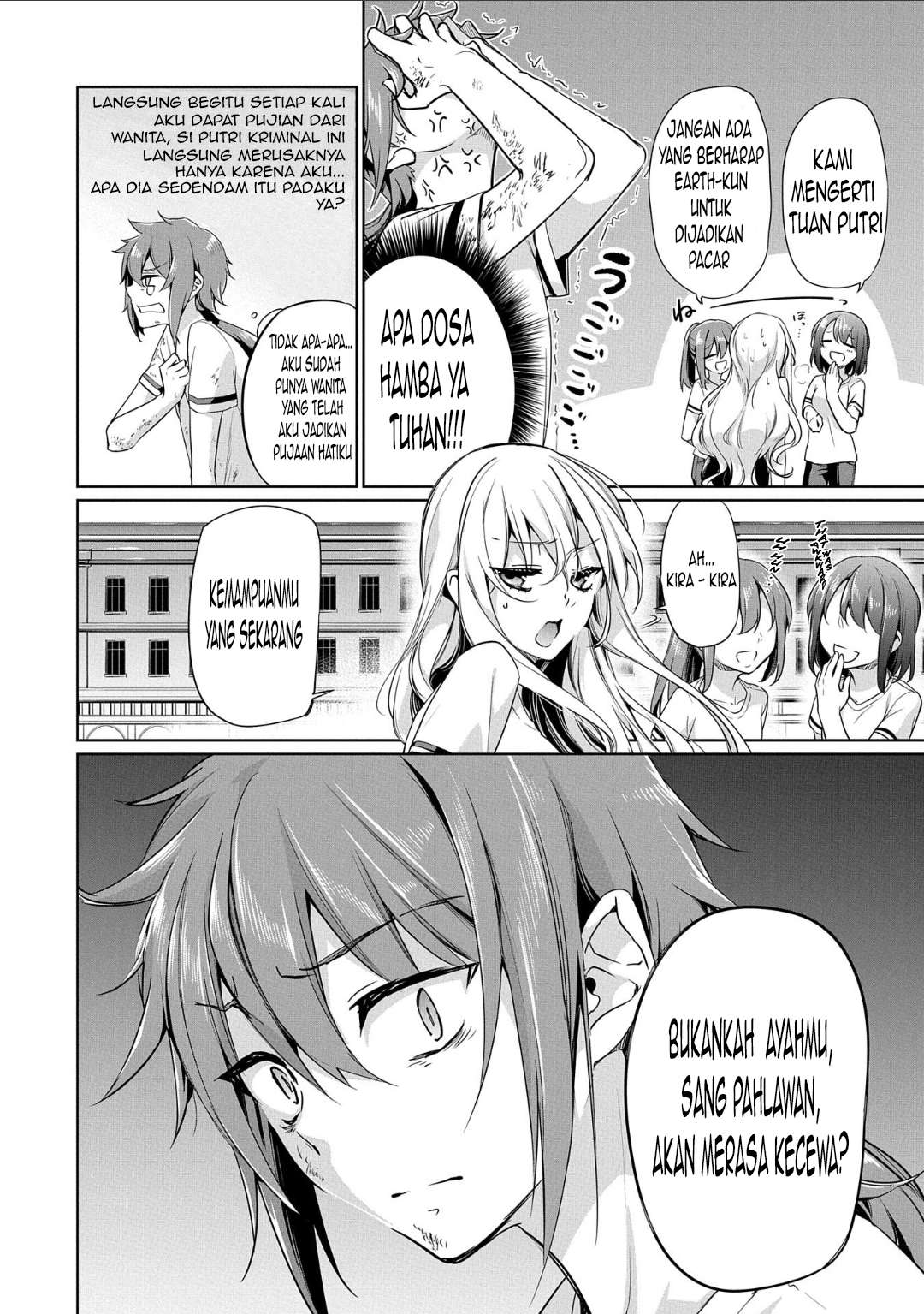 Kindan Shitei de Breakthrough: Boy Meets Satan Chapter 1 - halaman 8