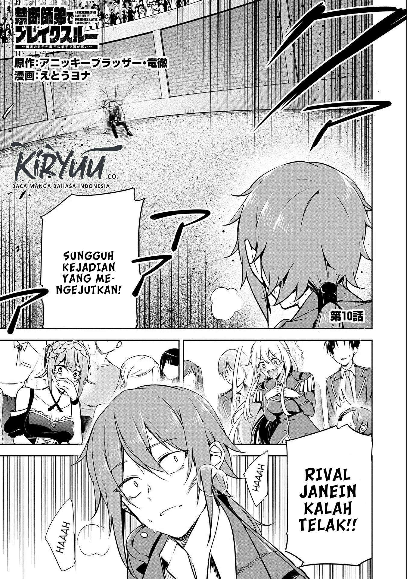 Kindan Shitei de Breakthrough: Boy Meets Satan Chapter 10 - halaman 5
