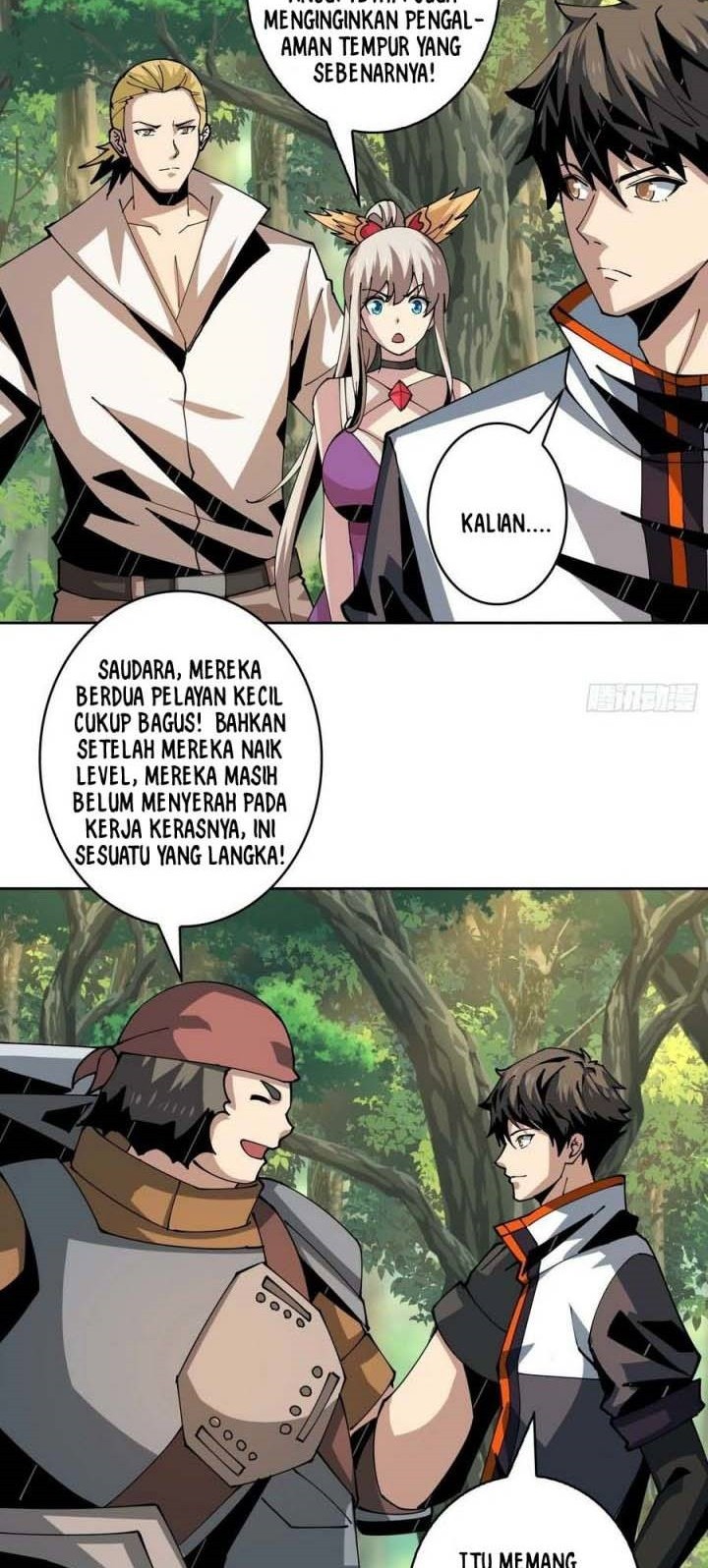 King Account At The Start Chapter 100 - halaman 11