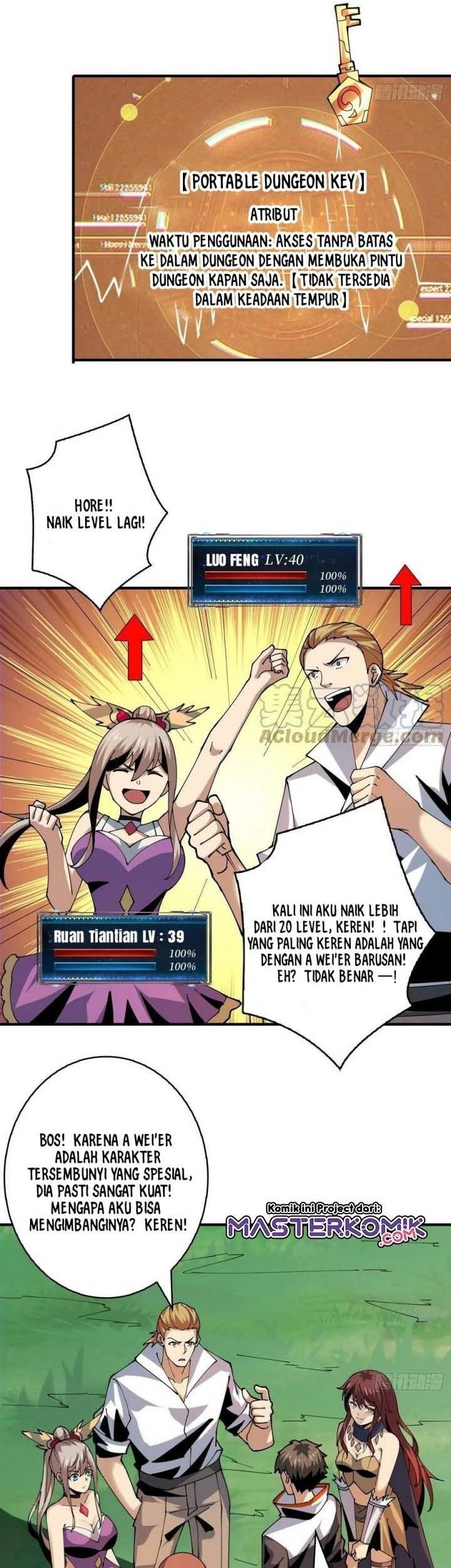 King Account At The Start Chapter 107 - halaman 8