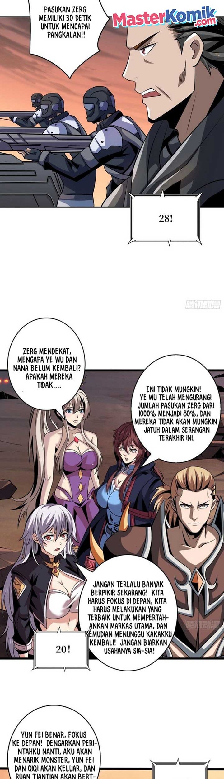 King Account At The Start Chapter 136 - halaman 18