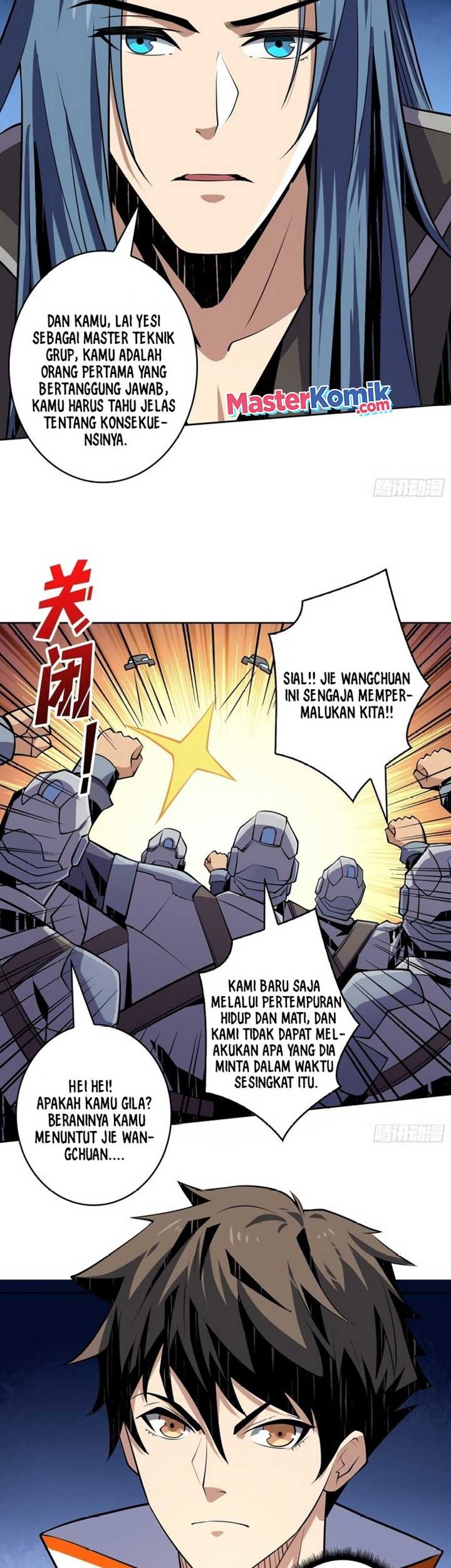King Account At The Start Chapter 140 - halaman 9