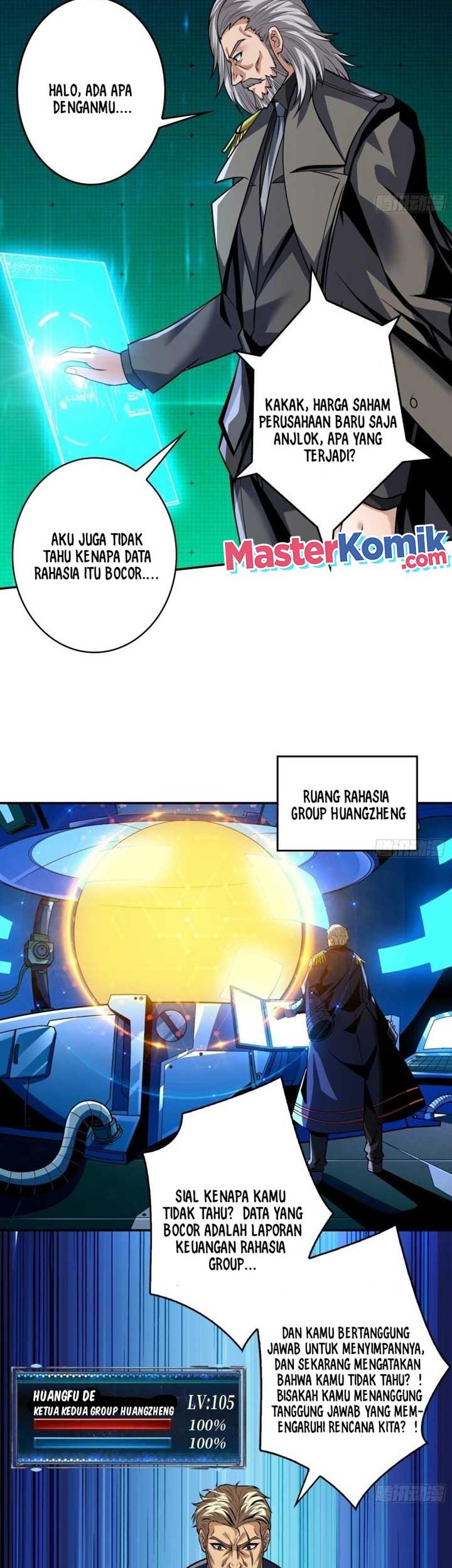King Account At The Start Chapter 185 - halaman 11