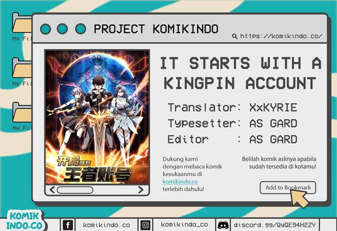 King Account At The Start Chapter 19 - halaman 1