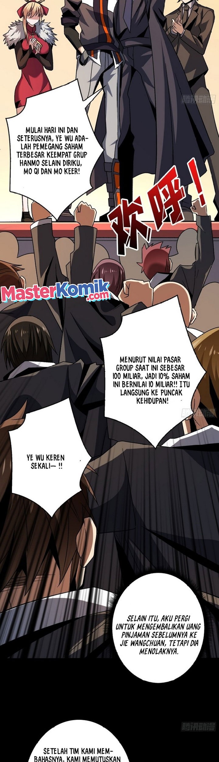 King Account At The Start Chapter 203 - halaman 7