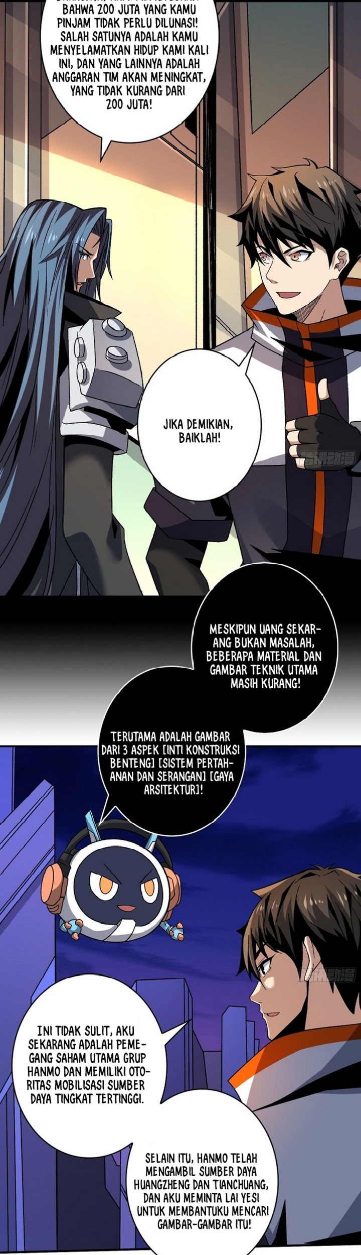 King Account At The Start Chapter 203 - halaman 8