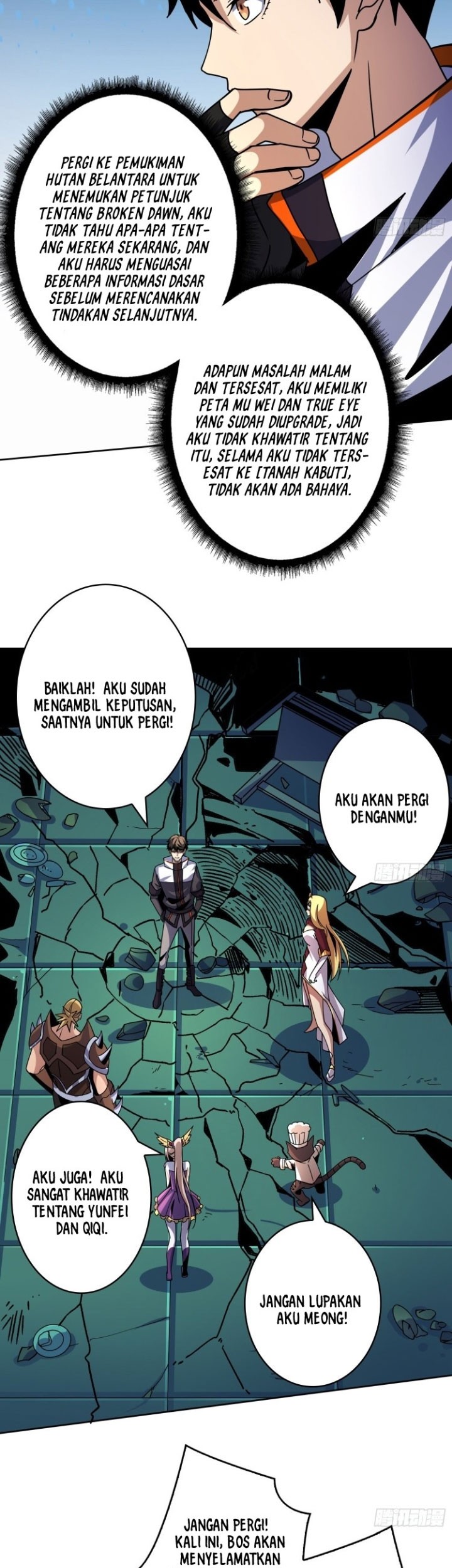 King Account At The Start Chapter 210 - halaman 18