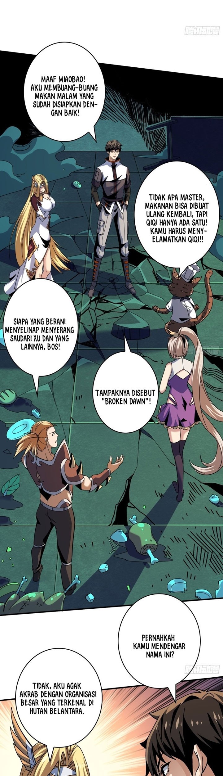 King Account At The Start Chapter 210 - halaman 8