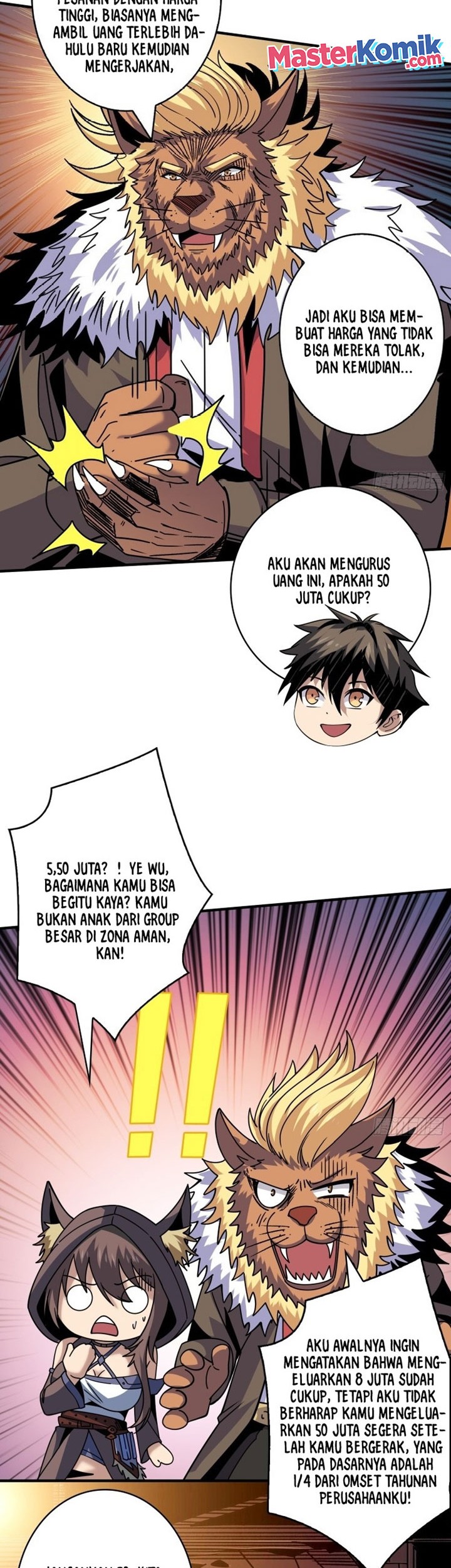 King Account At The Start Chapter 218 - halaman 11